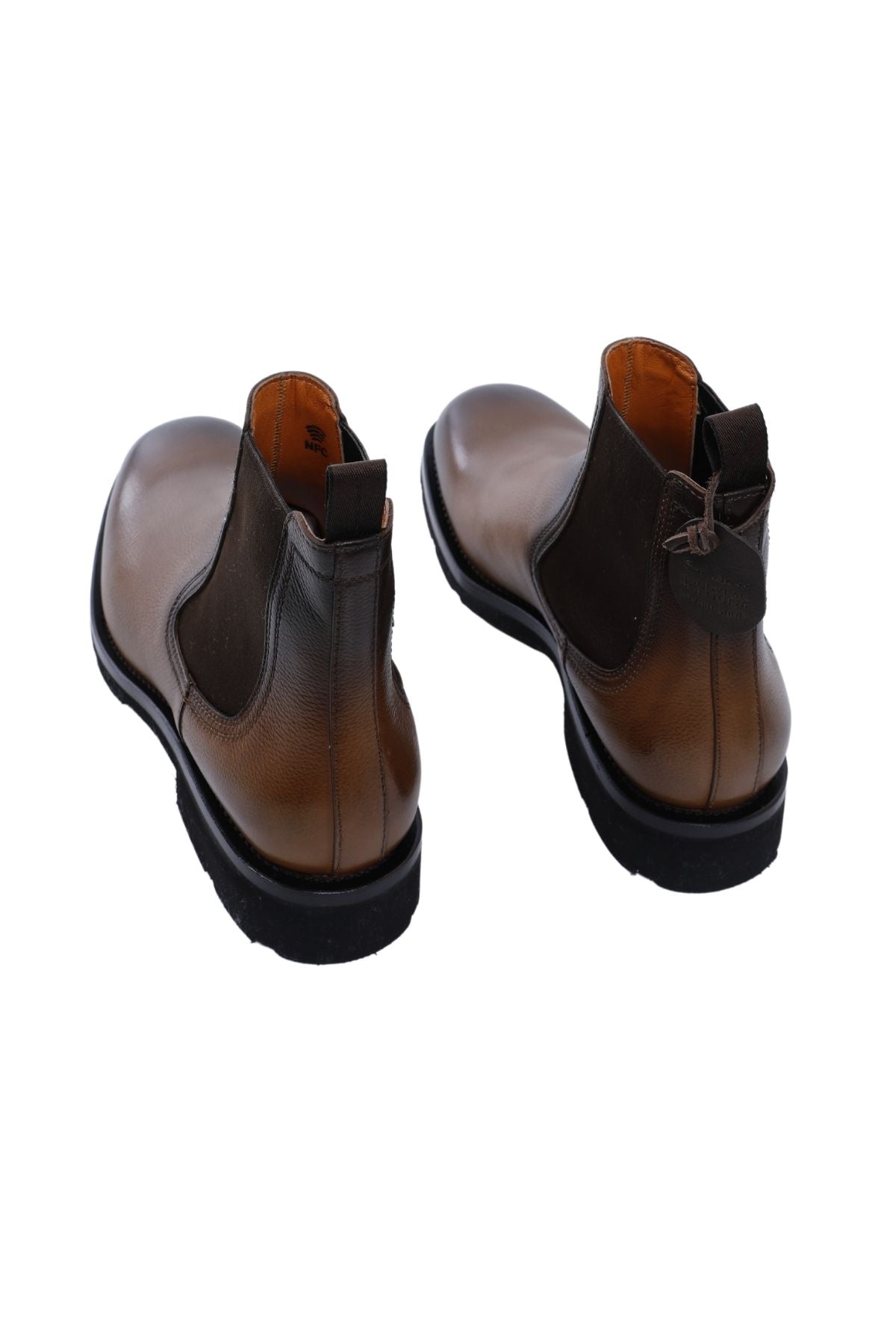 Santoni Lastikli Deri Bot-Libas Trendy Fashion Store