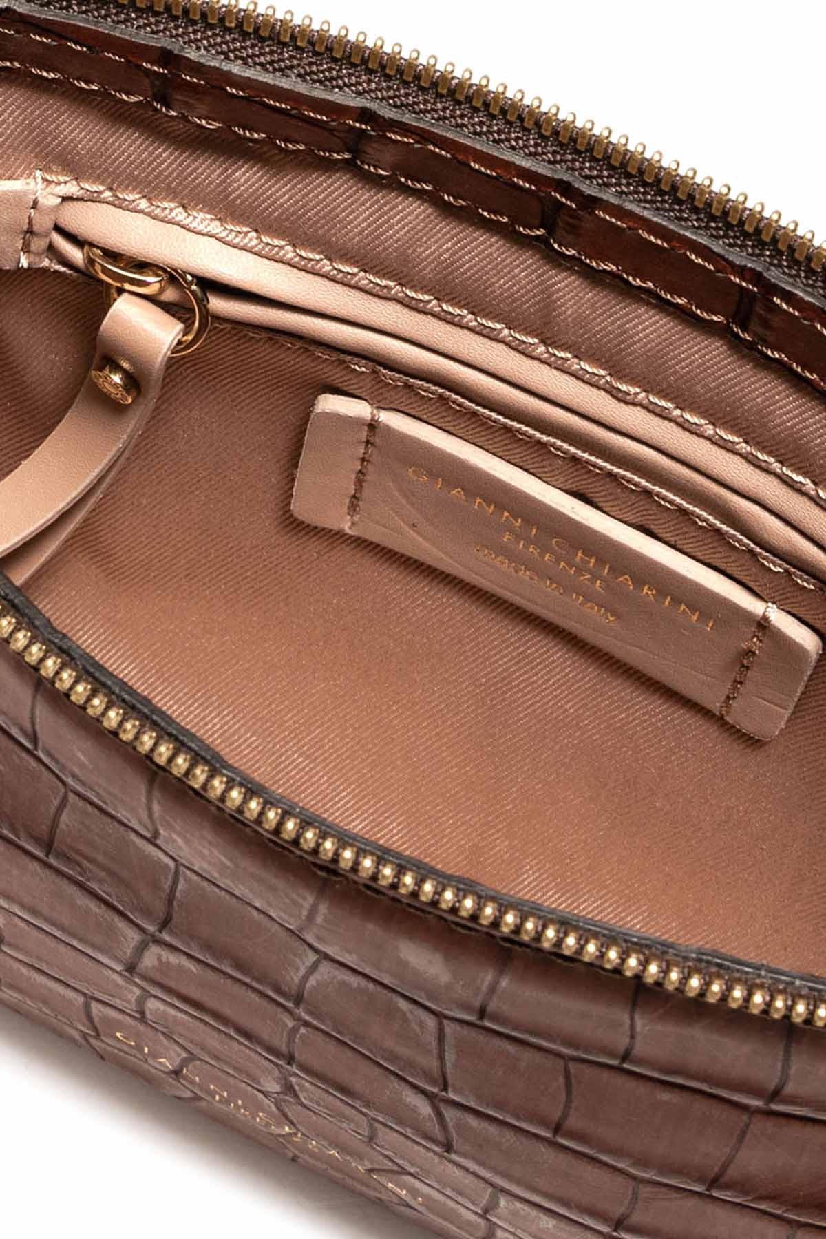 Gianni Chiarini Brooke Krokodil Deri Çanta-Libas Trendy Fashion Store