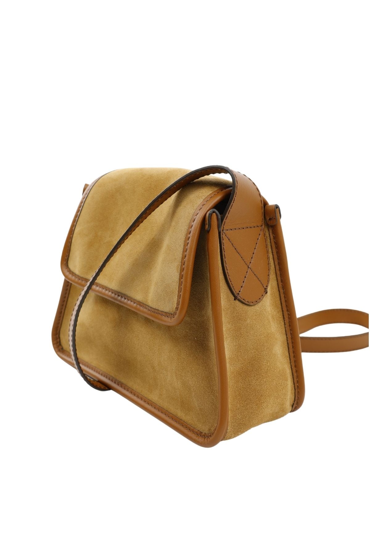 Gianni Chiarini Deri Askılı Süet Çanta-Libas Trendy Fashion Store