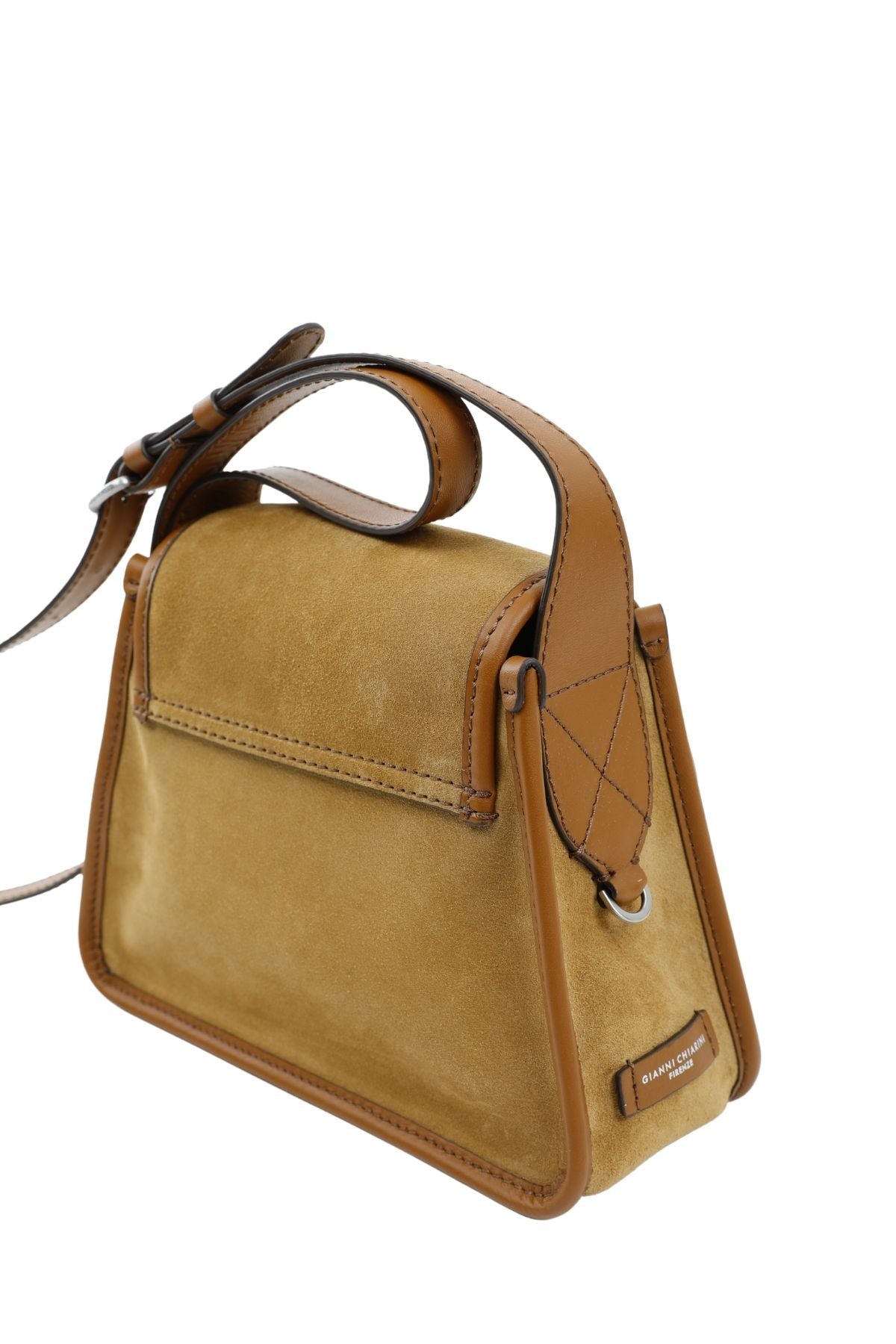 Gianni Chiarini Deri Askılı Süet Çanta-Libas Trendy Fashion Store