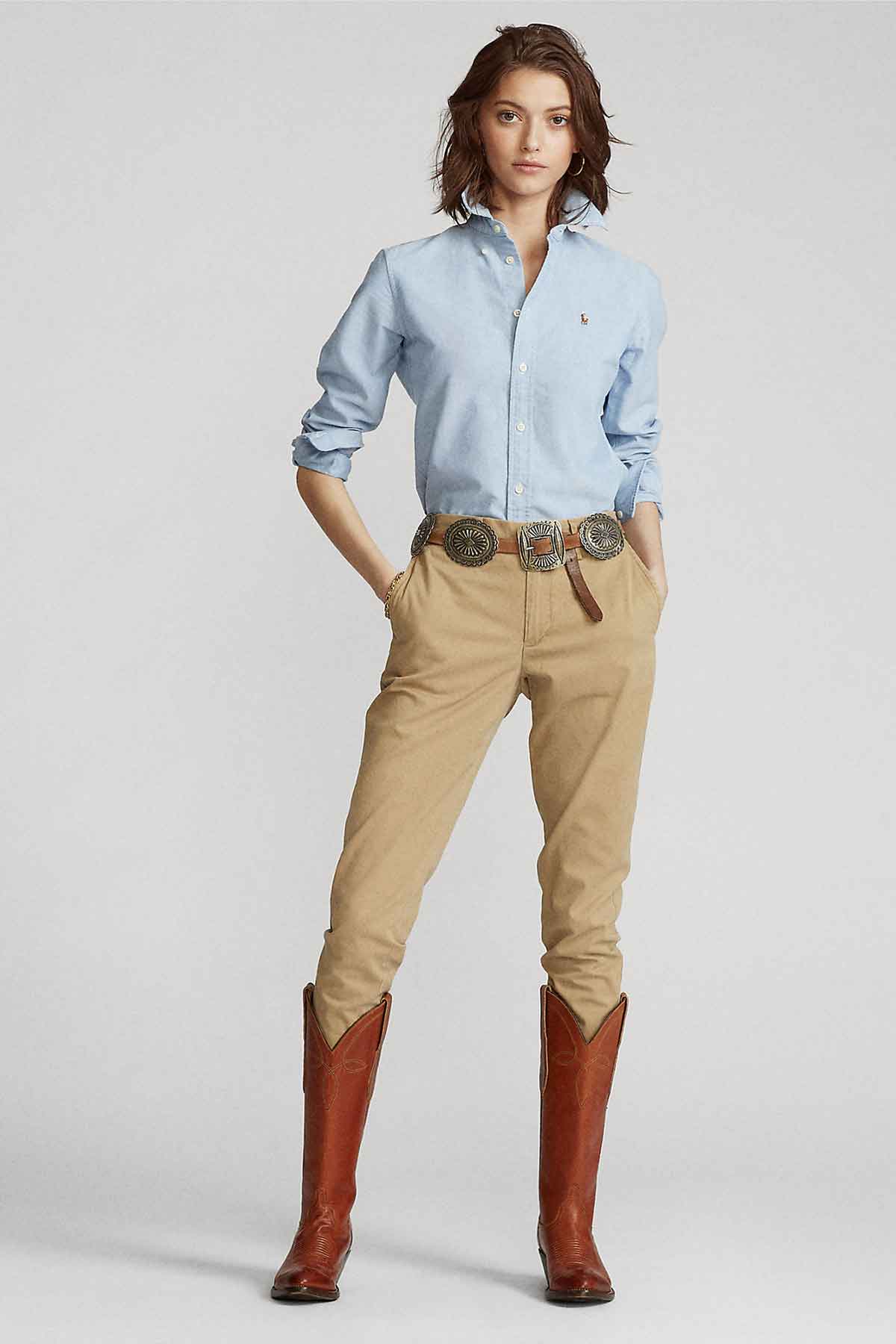 Polo Ralph Lauren Slim Fit Oxford Gömlek-Libas Trendy Fashion Store