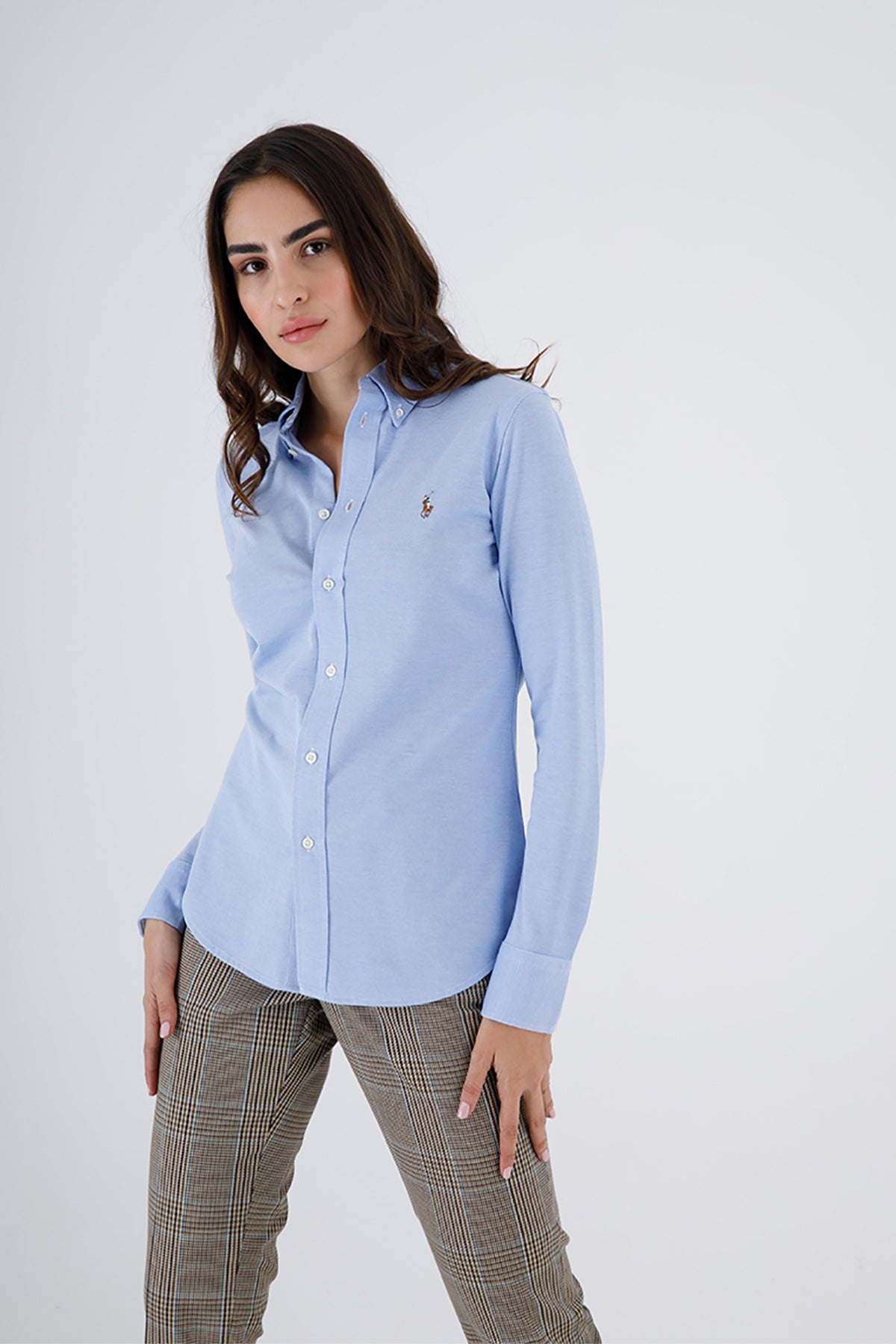 Polo Ralph Lauren Knit Oxford Gömlek-Libas Trendy Fashion Store