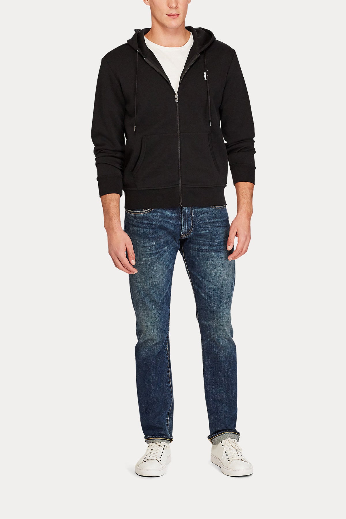 Polo Ralph Lauren Fermuarlı Kapüşonlu Sweatshirt-Libas Trendy Fashion Store