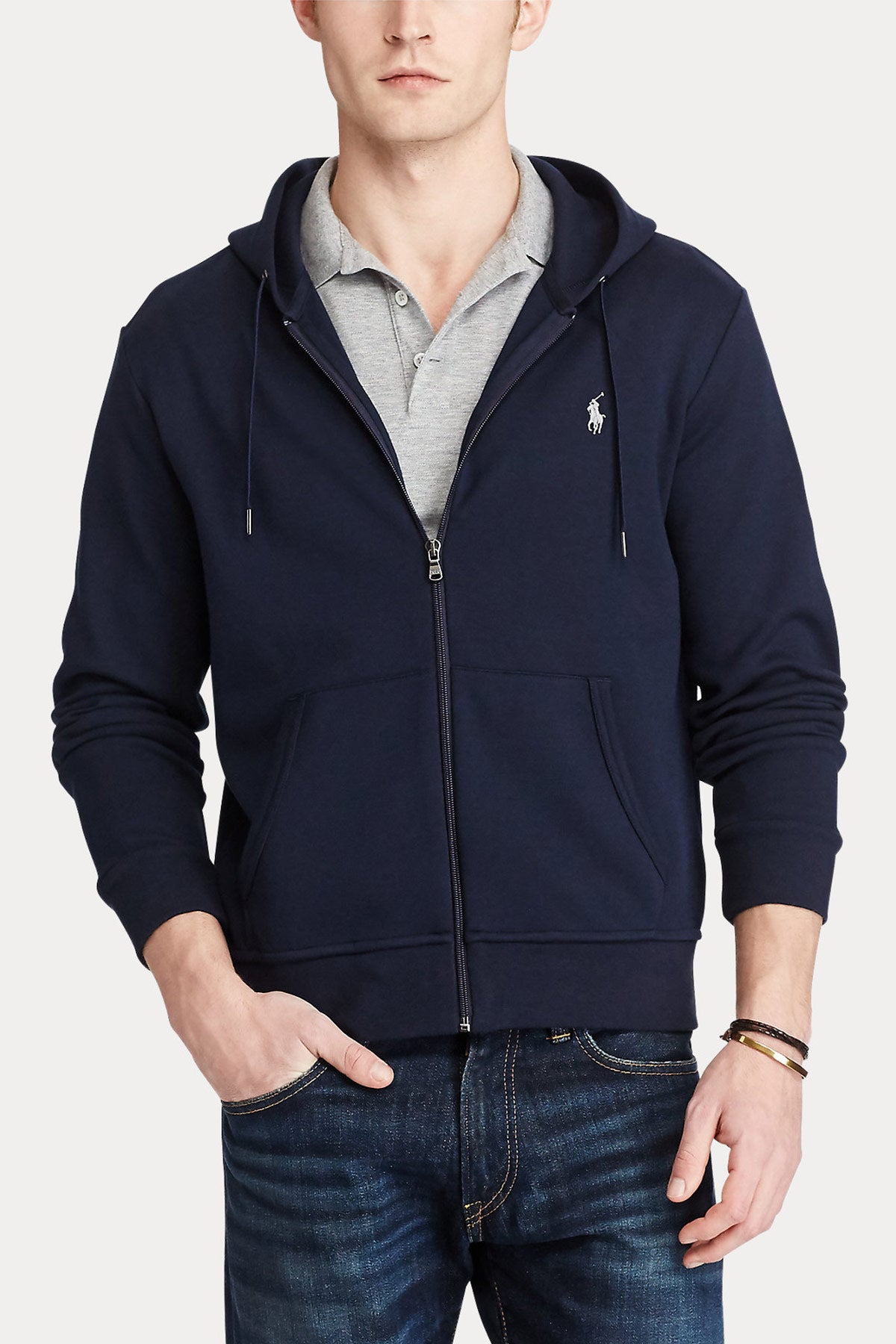 Polo Ralph Lauren Fermuarlı Kapüşonlu Sweatshirt-Libas Trendy Fashion Store