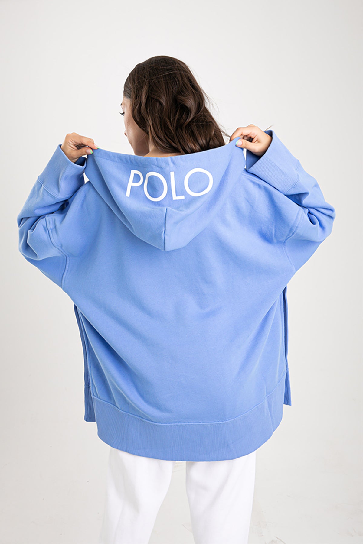 Polo Ralph Lauren Kapüşonlu Geniş Kesim Sweatshirt-Libas Trendy Fashion Store