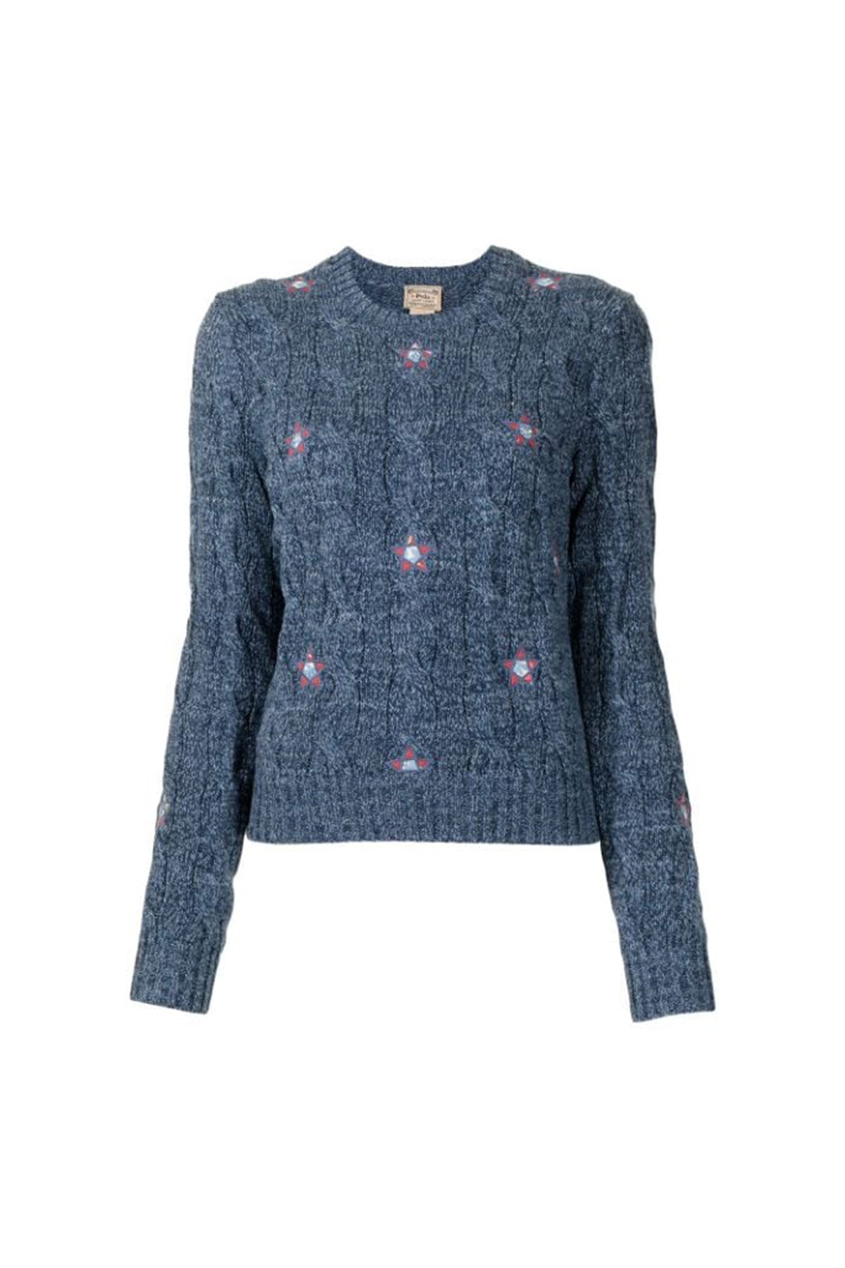 Polo Ralph Lauren Yuvarlak Yaka Saç Örgü Triko-Libas Trendy Fashion Store