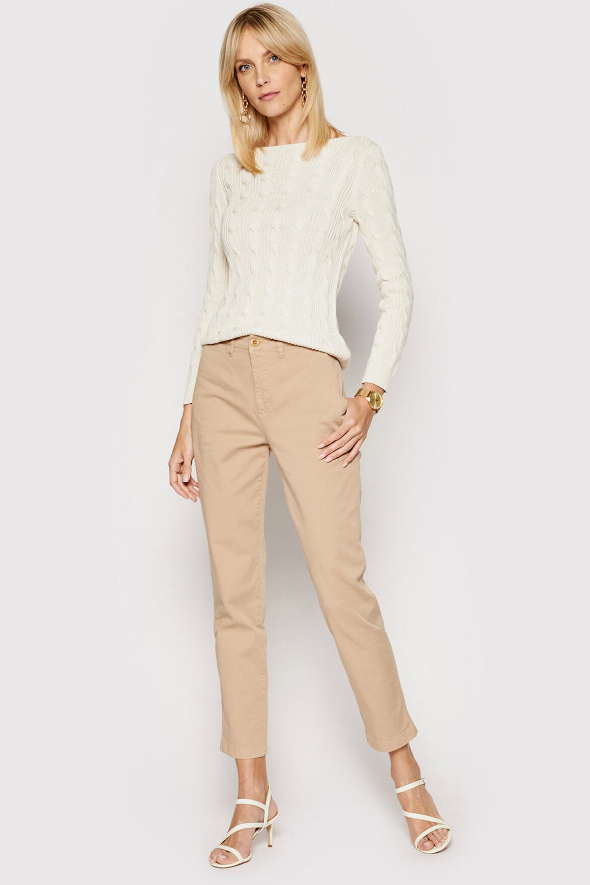 Polo Ralph Lauren Yandan Cepli Streç Pantolon-Libas Trendy Fashion Store