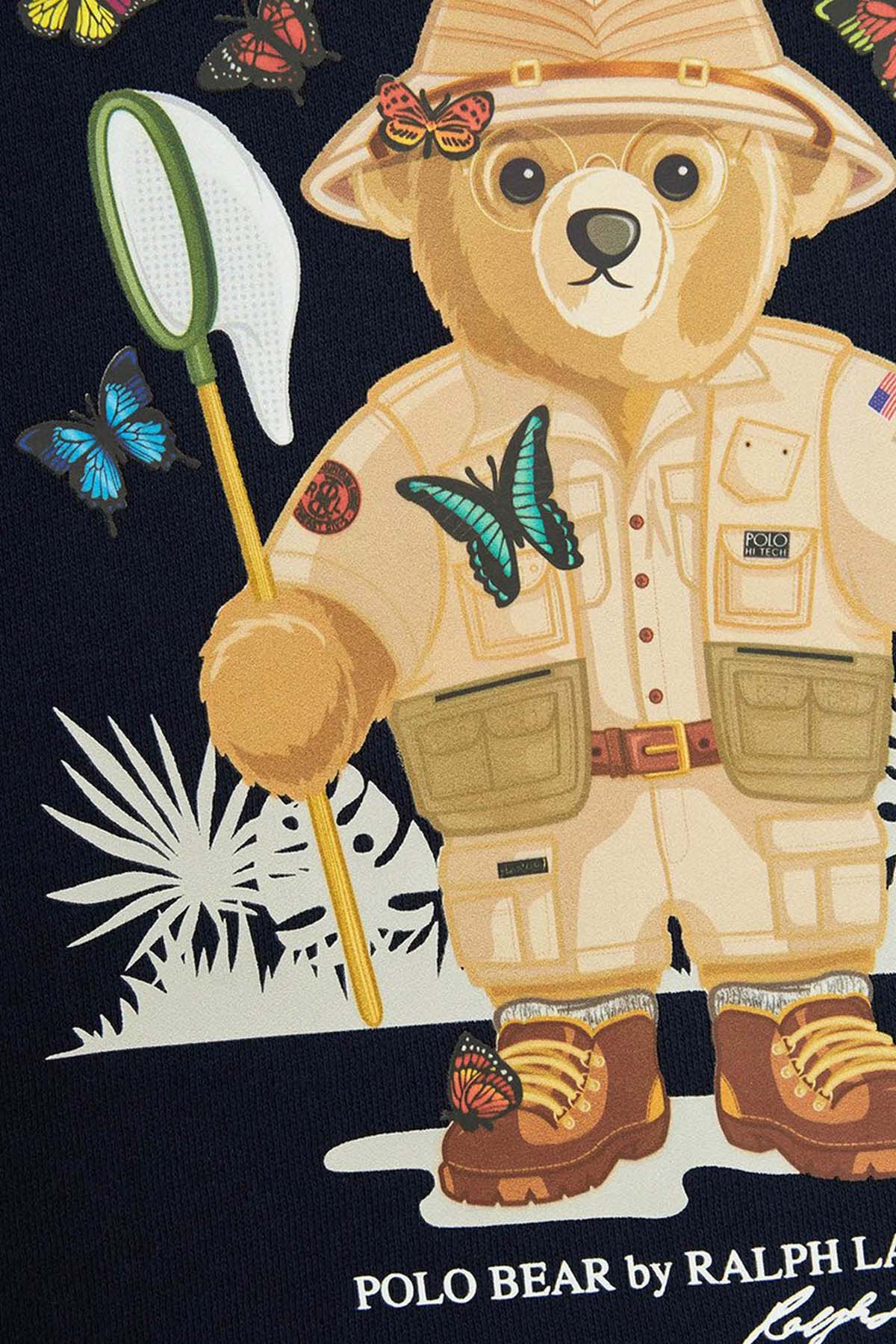 Polo Ralph Lauren Kids 2-4 Yaş Kız Çocuk Polo Bear Sweatshirt-Libas Trendy Fashion Store