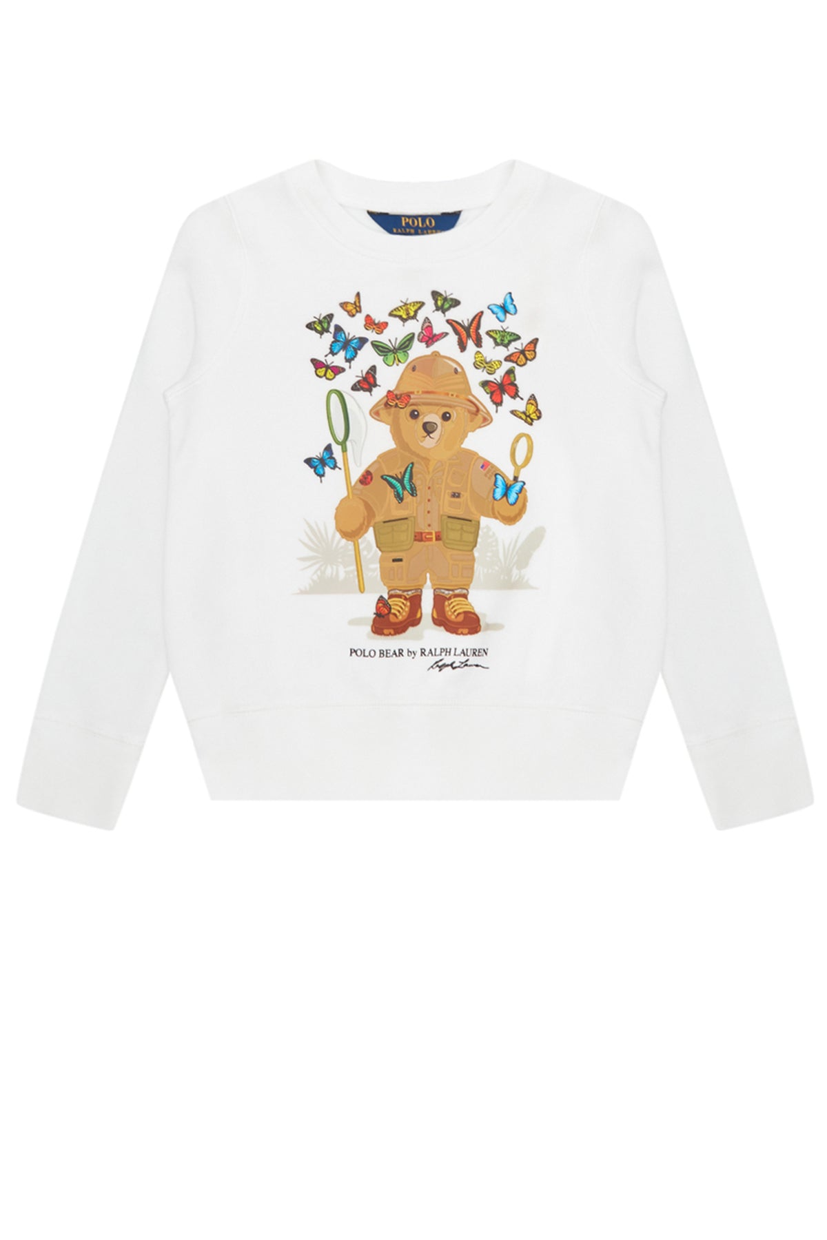 Polo Ralph Lauren Kids 2-4 Yaş Kız Çocuk Polo Bear Sweatshirt-Libas Trendy Fashion Store