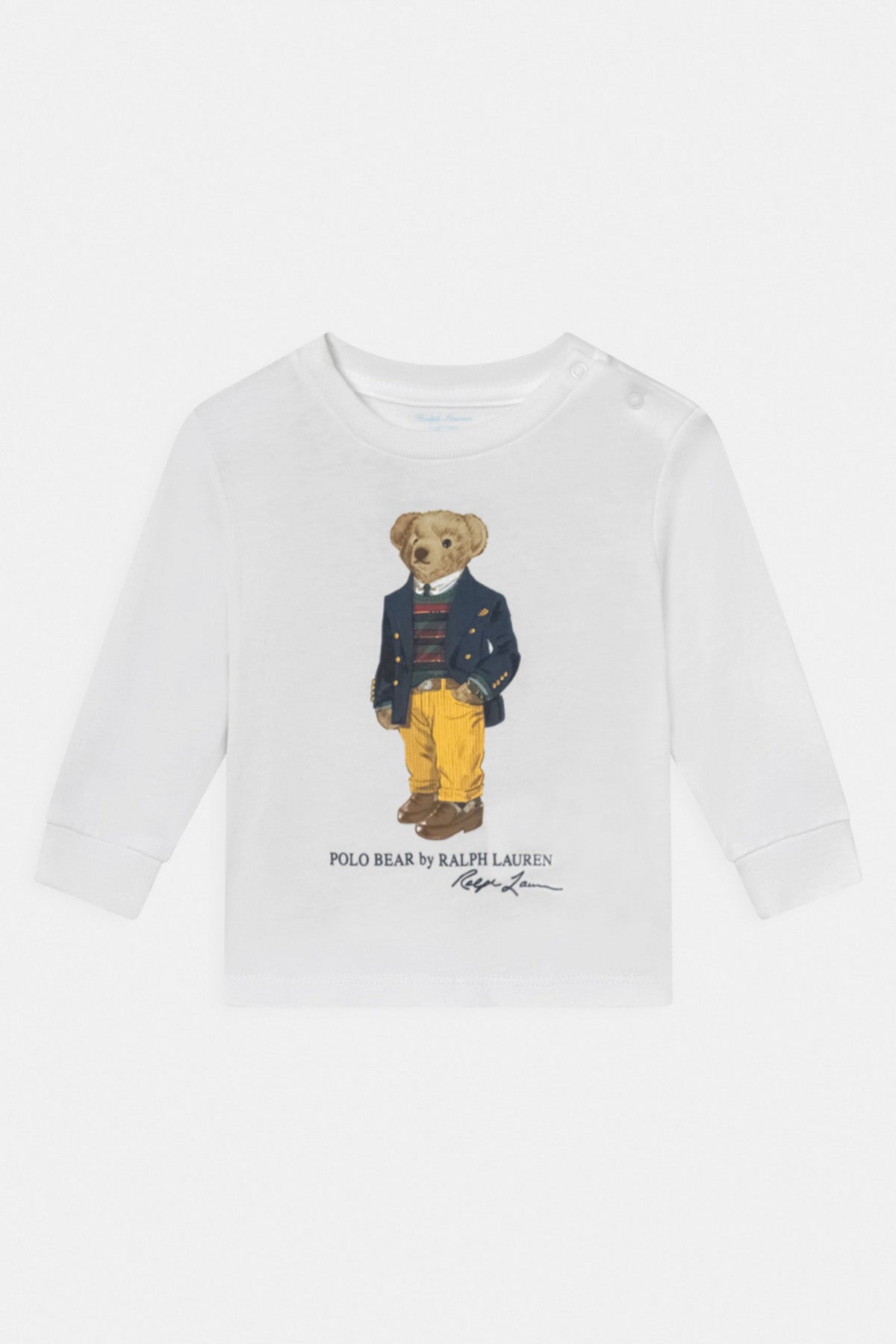 Polo Ralph Lauren Kids 9-24 Ay Erkek Bebek Polo Bear T-shirt-Libas Trendy Fashion Store