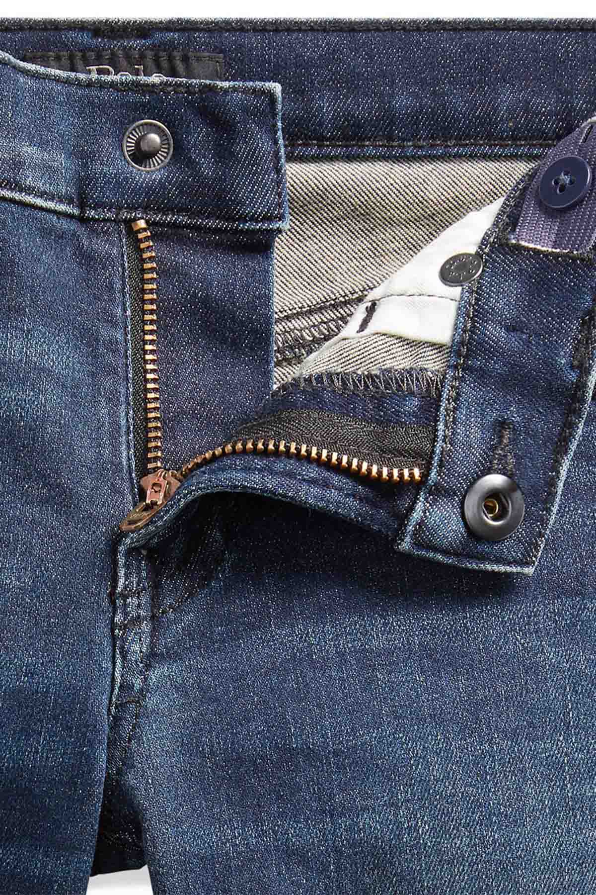 Polo Ralph Lauren Kids 5-7 Yaş Erkek Çocuk The Eldridge Skinny Fit Jeans-Libas Trendy Fashion Store