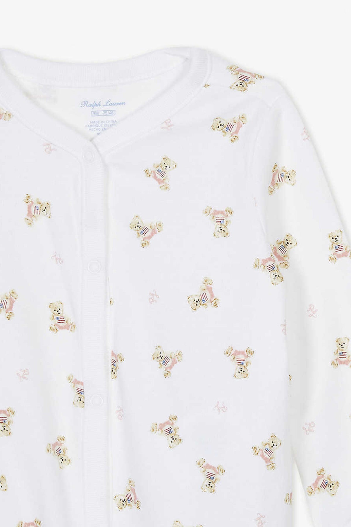 Polo Ralph Lauren Kids Yeni Doğan-3 Ay Erkek Bebek Polo Bear Tulum-Libas Trendy Fashion Store