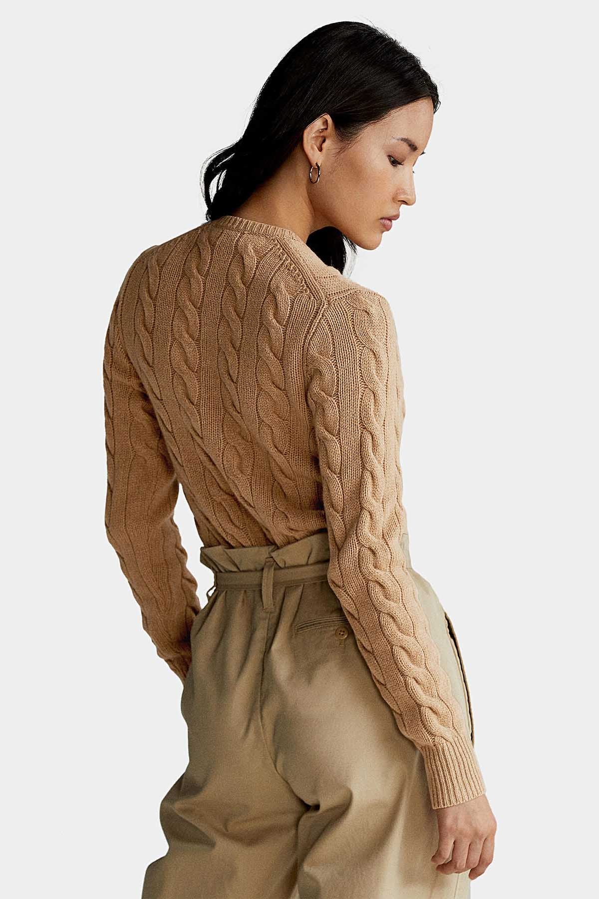 Polo Ralph Lauren Saç Örgü Kaşmirli Triko Ceket-Libas Trendy Fashion Store