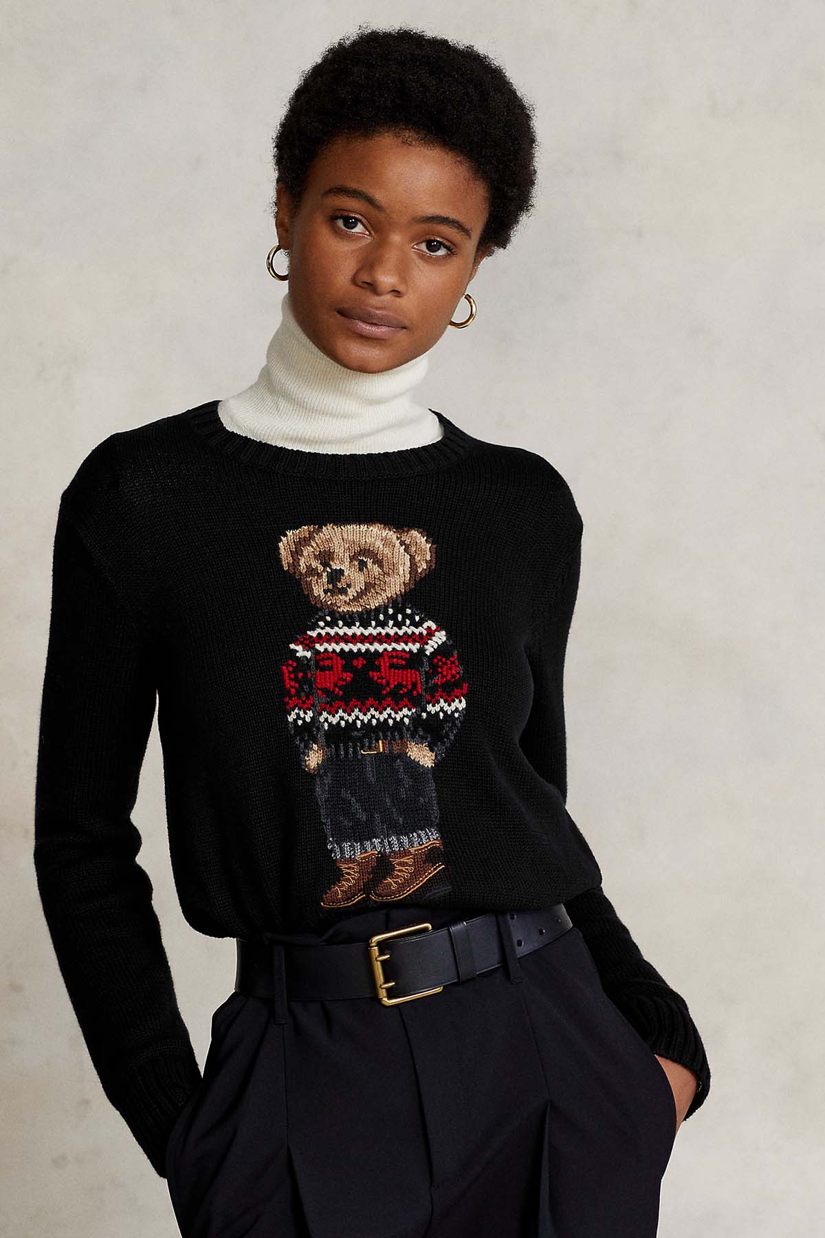 Polo Ralph Lauren Polo Bear Örgü Triko-Libas Trendy Fashion Store