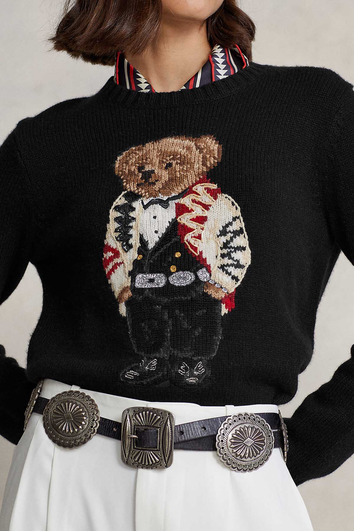 Polo Ralph Lauren Polo Bear Kaşmirli Yün Triko-Libas Trendy Fashion Store