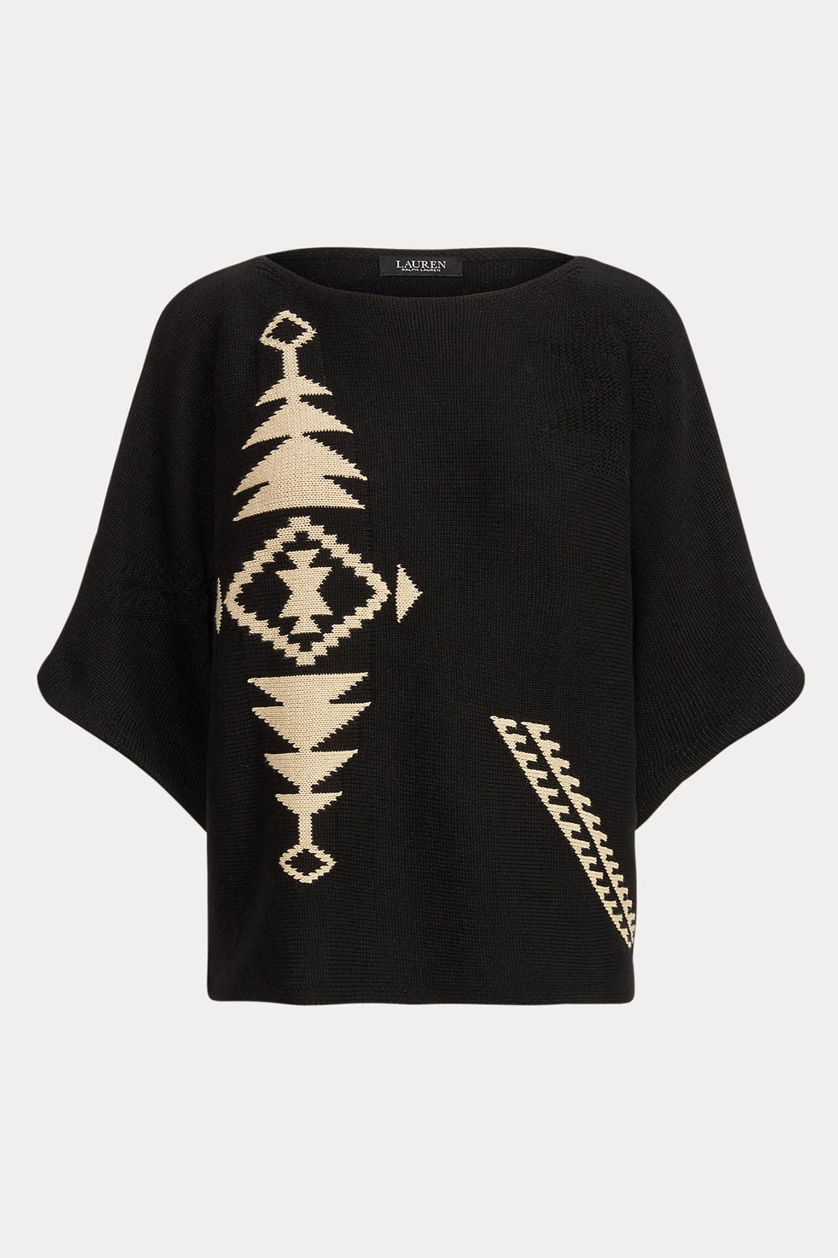 Polo Ralph Lauren Kayık Yaka Geniş Kesim Ketenli Triko-Libas Trendy Fashion Store