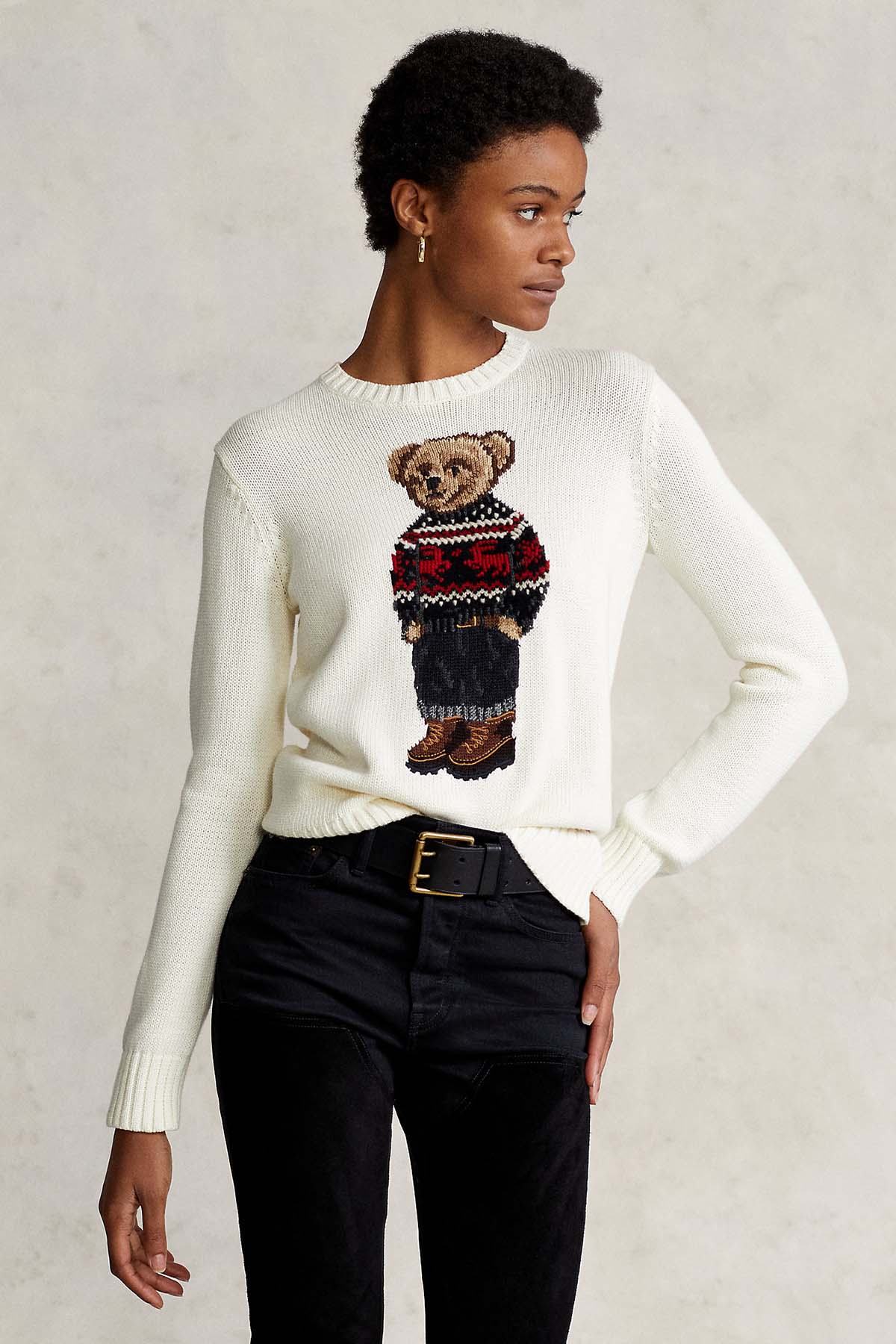 Polo Ralph Lauren Polo Bear Örgü Triko-Libas Trendy Fashion Store