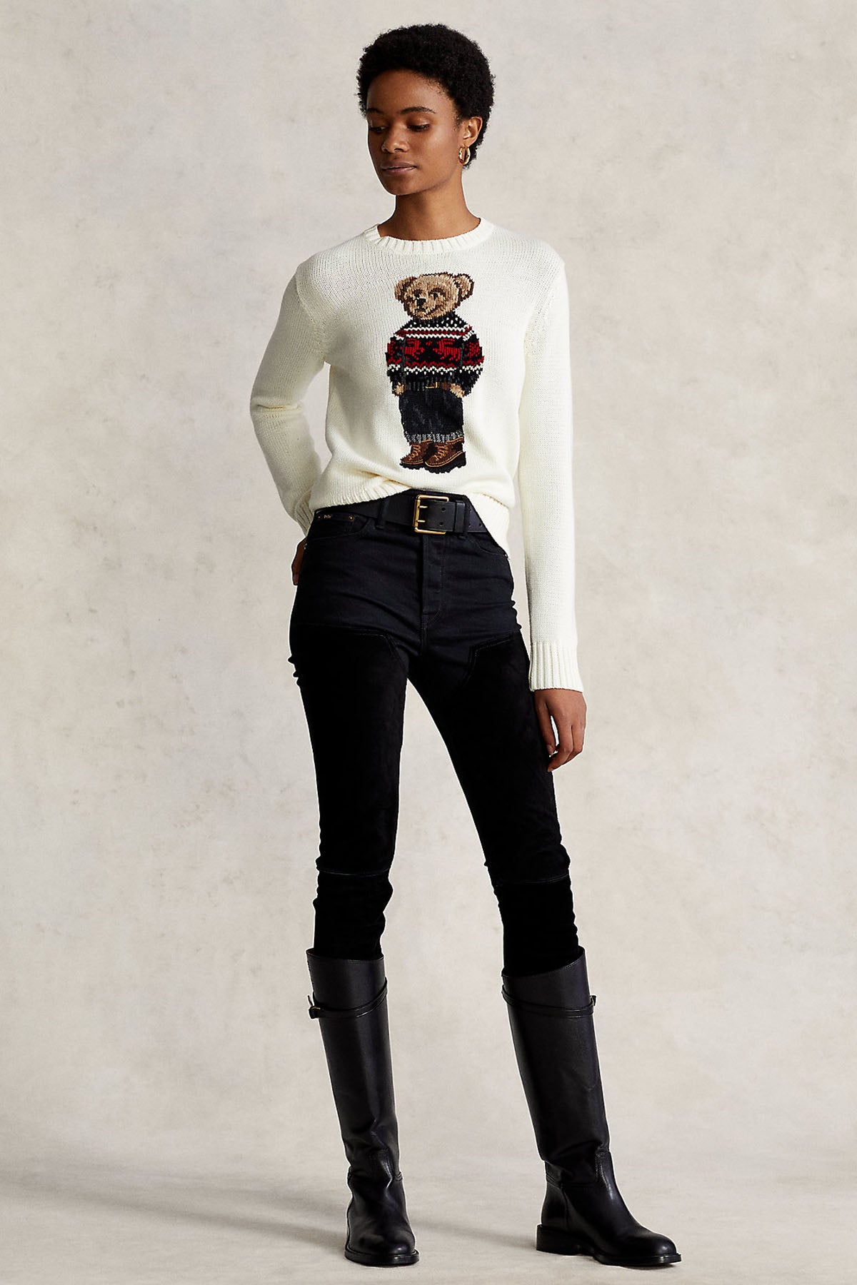 Polo Ralph Lauren Polo Bear Örgü Triko-Libas Trendy Fashion Store