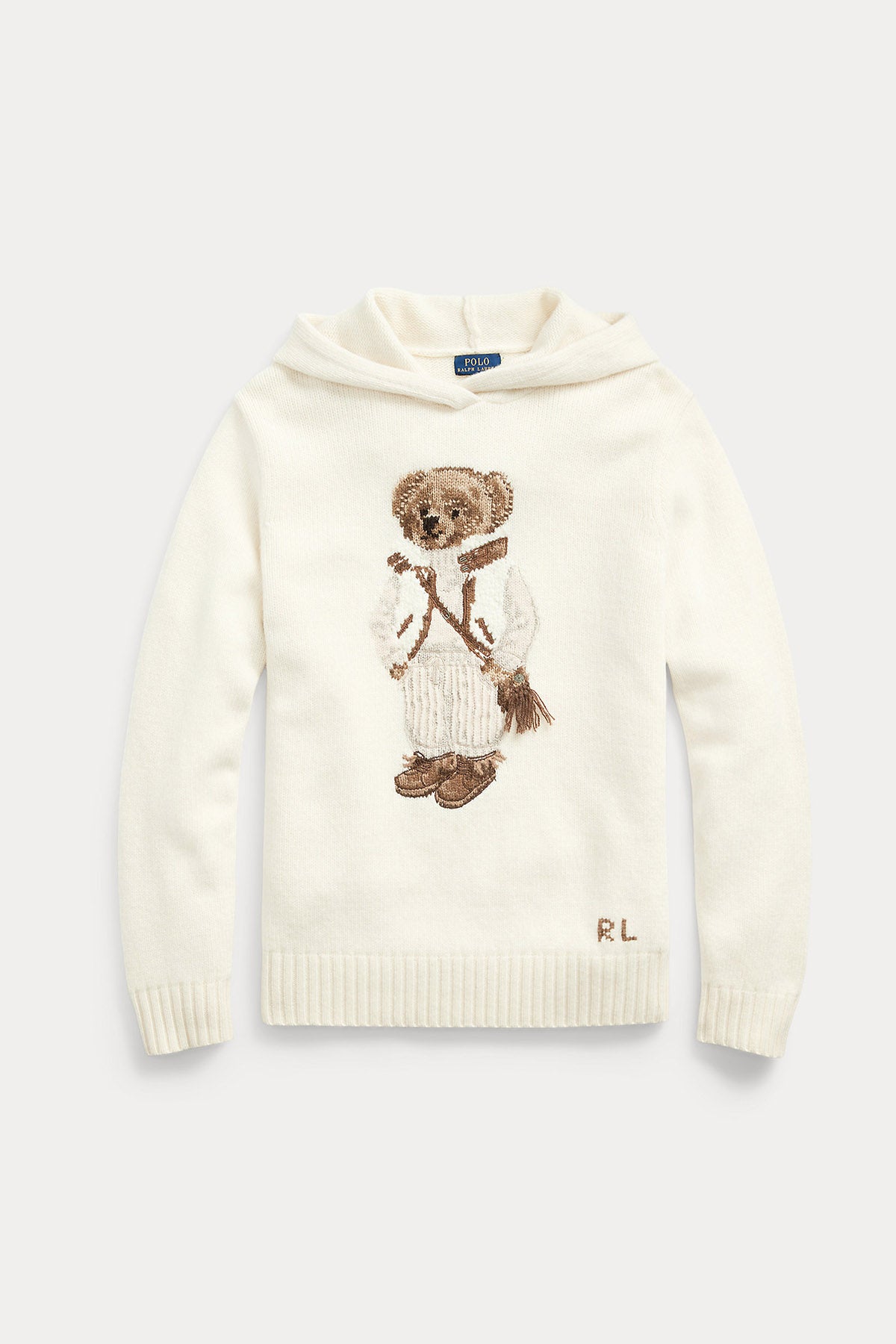 Polo Ralph Lauren Polo Bear Kapüşonlu Kaşmirli Yün Triko-Libas Trendy Fashion Store