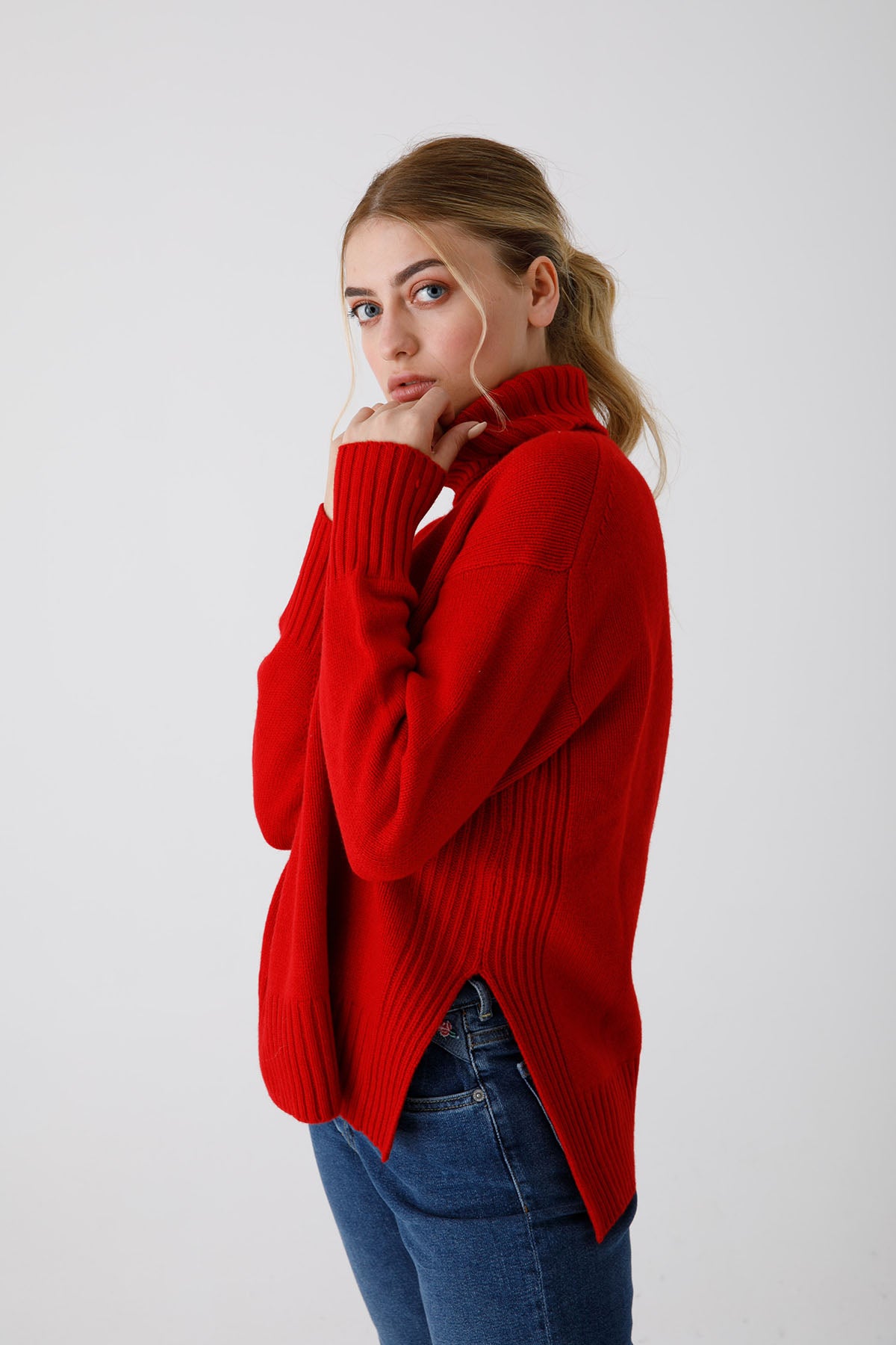 Polo Ralph Lauren Balıkçı Yaka Kaşmirli Triko-Libas Trendy Fashion Store