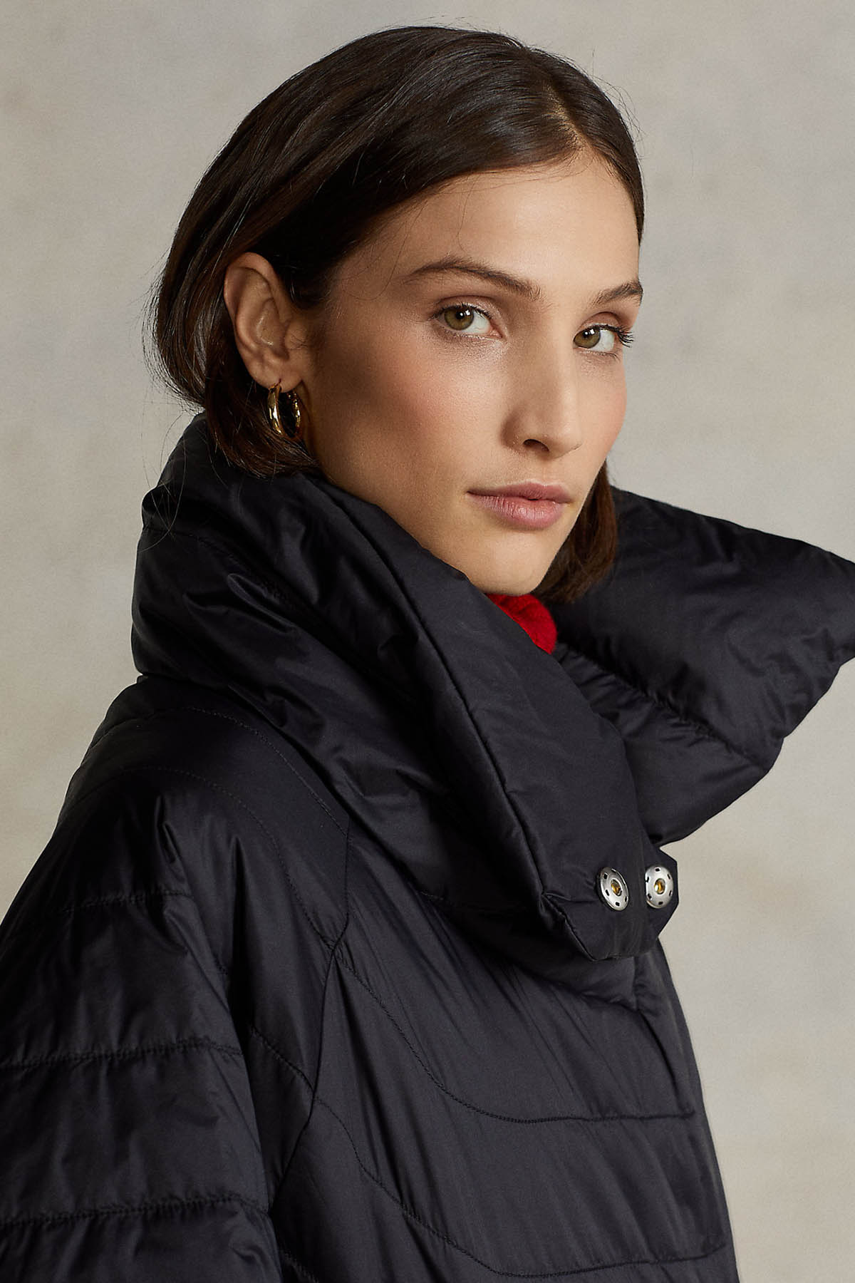 Polo Ralph Lauren Puffer Çift Taraflı Panço-Libas Trendy Fashion Store