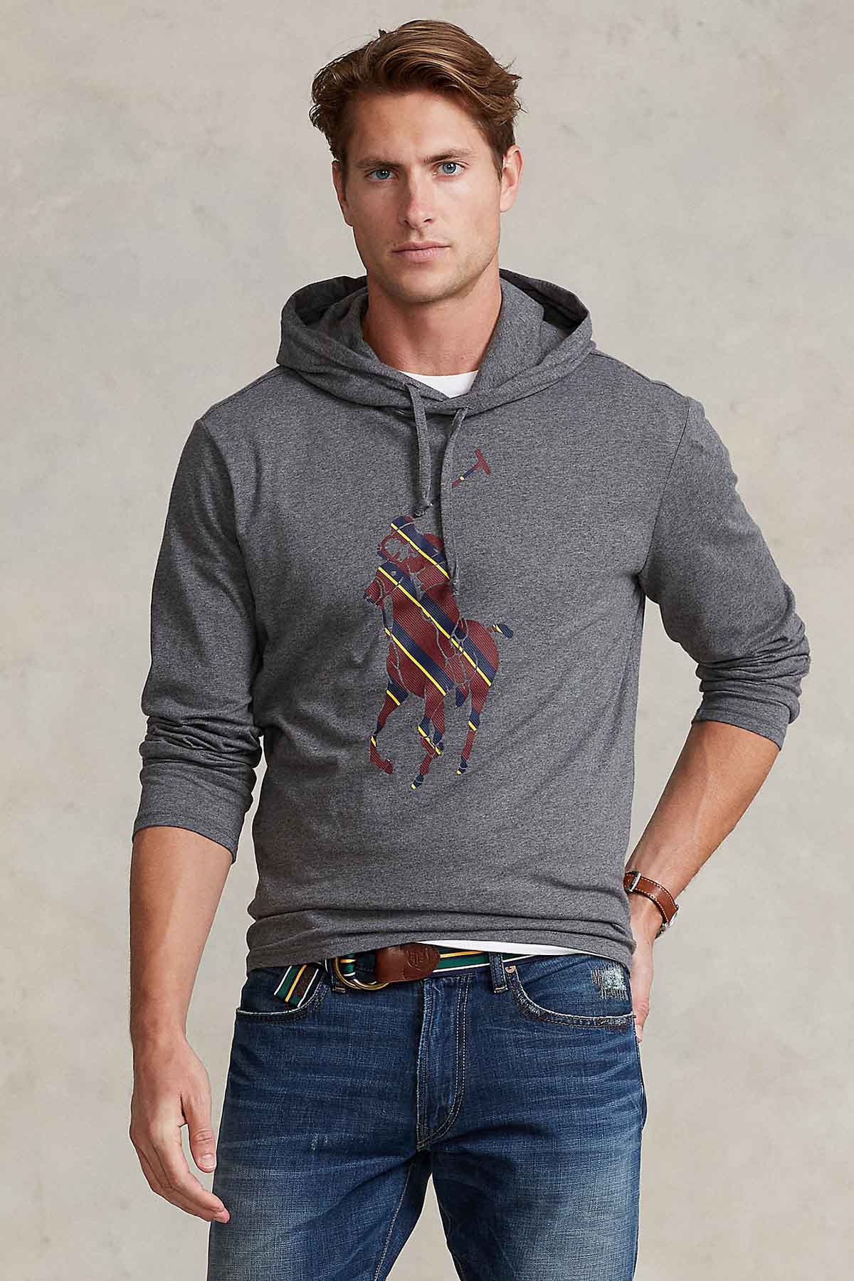 Polo Ralph Lauren Big Pony Logolu Kapüşonlu Sweatshirt-Libas Trendy Fashion Store