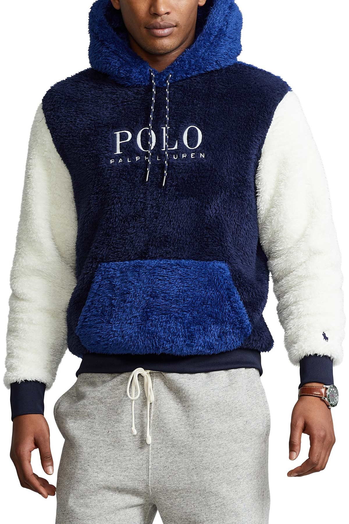 Polo Ralph Lauren Logolu Kapüşonlu Polar Sweatshirt-Libas Trendy Fashion Store