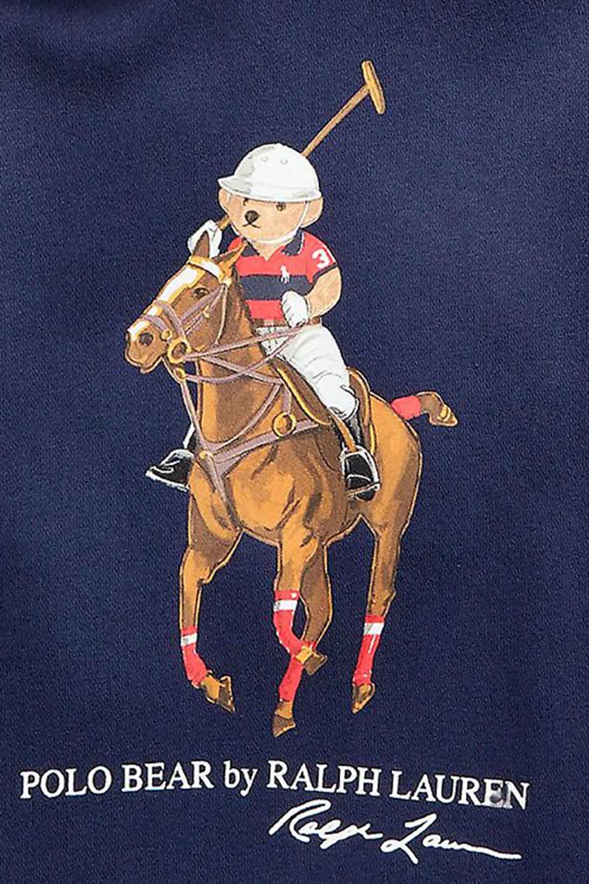 Polo Ralph Lauren Kids 5-7 Yaş Erkek Çocuk Polo Bear Kapüşonlu Sweatshirt-Libas Trendy Fashion Store