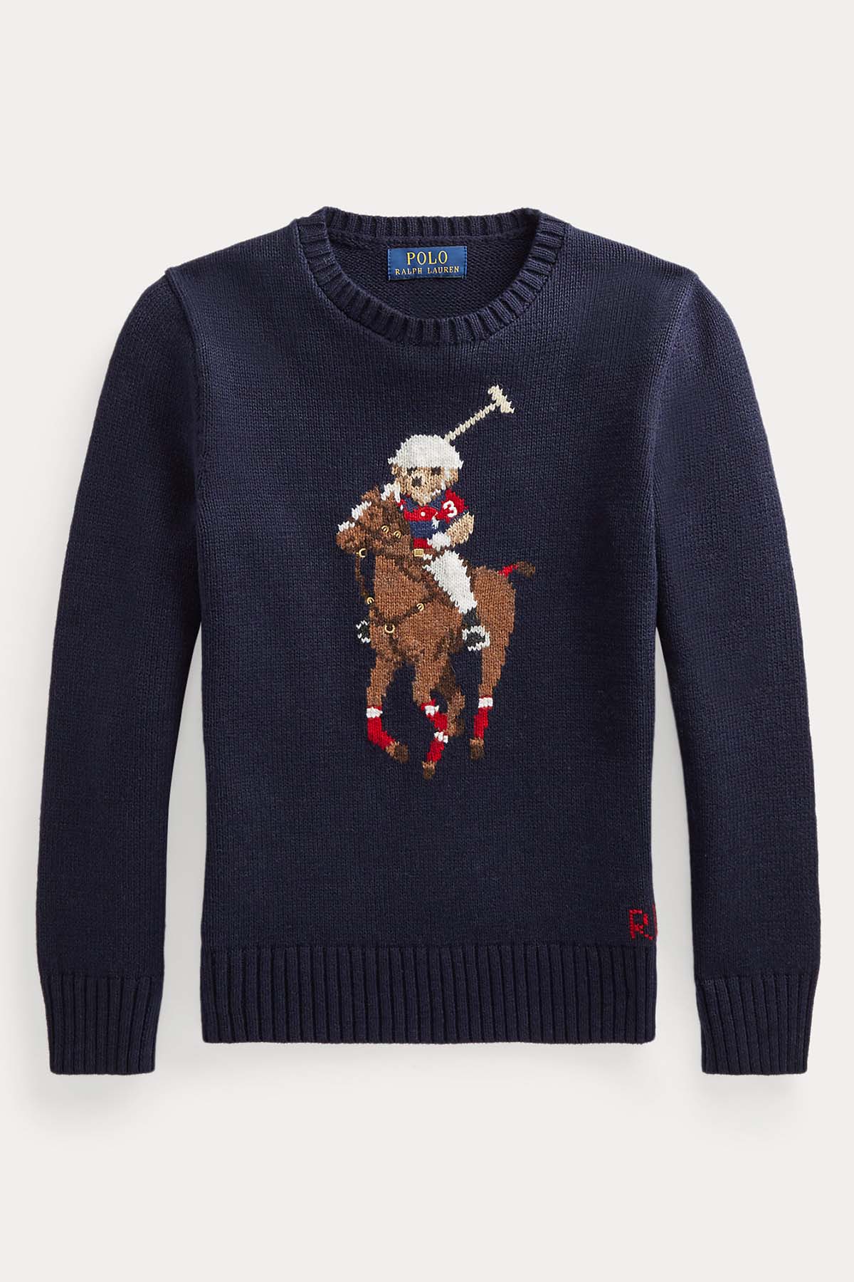 Polo Ralph Lauren Kids S-L Beden Erkek Çocuk Polo Bear Örgü Triko-Libas Trendy Fashion Store