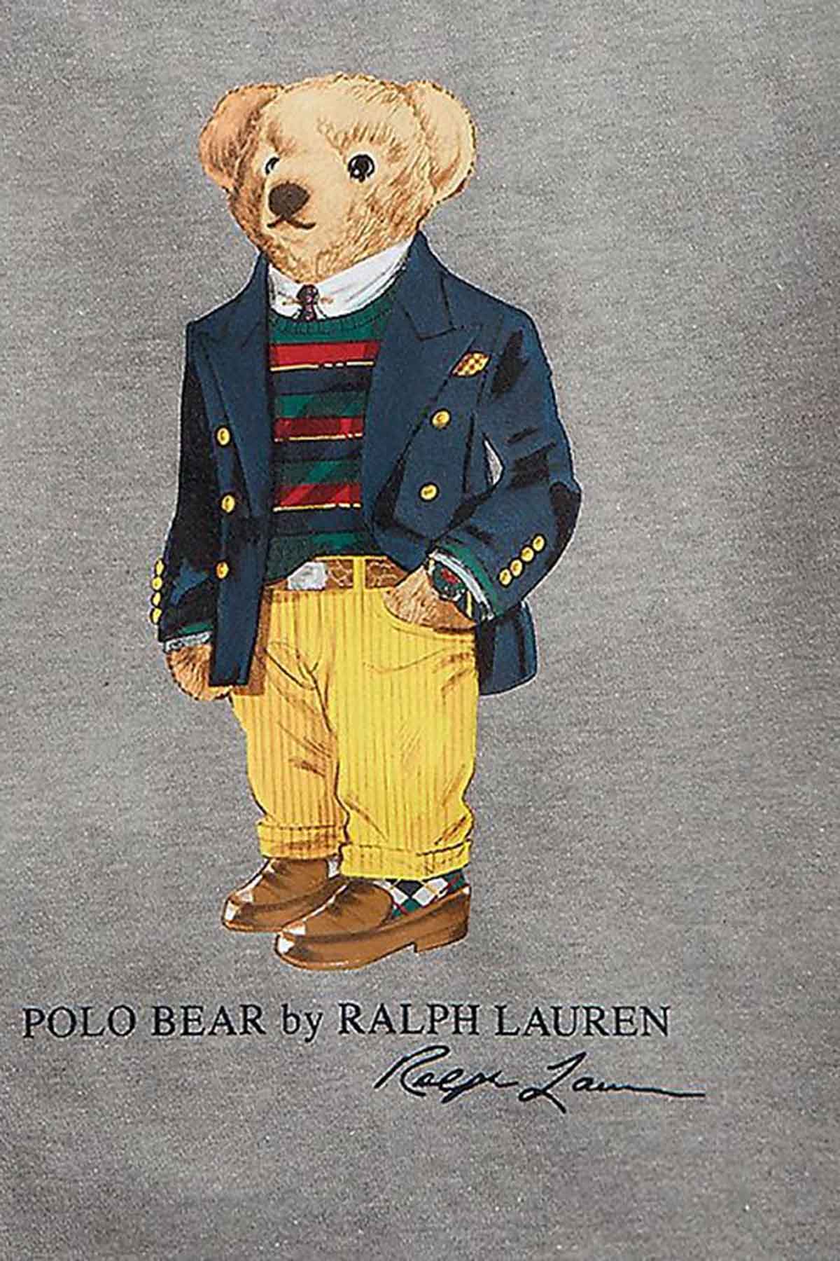 Polo Ralph Lauren Kids S-L Beden Erkek Çocuk Polo Bear Sweatshirt-Libas Trendy Fashion Store