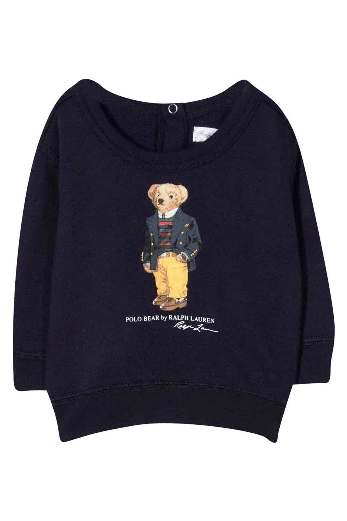Polo Ralph Lauren Kids 12 Aylık Erkek Bebek Polo Bear Sweatshirt-Libas Trendy Fashion Store