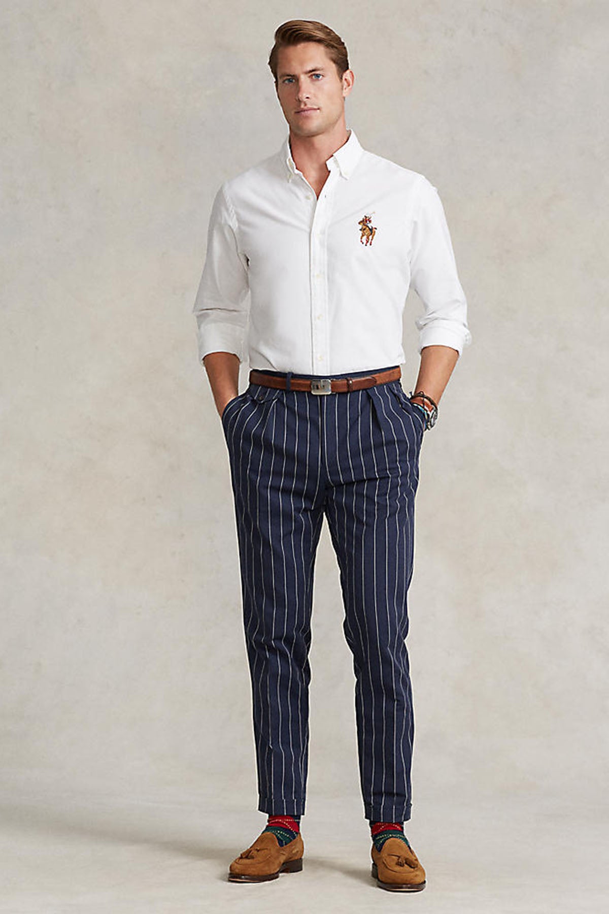 Polo Ralph Lauren Custom Fit Polo Bear Oxford Gömlek-Libas Trendy Fashion Store