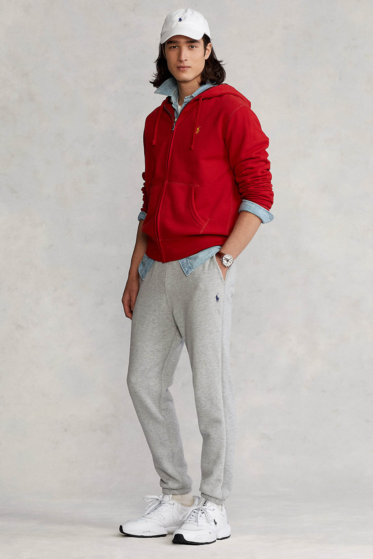 Polo Ralph Lauren Kapüşonlu Sweatshirt Ceket-Libas Trendy Fashion Store