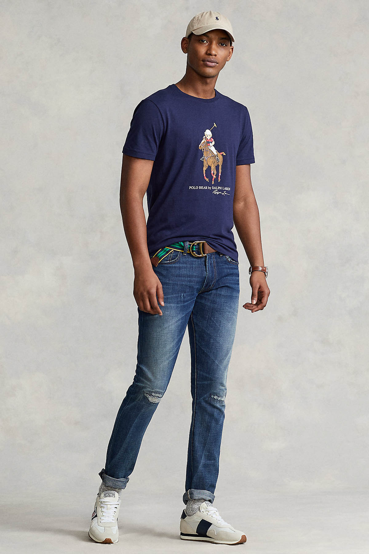 Polo Ralph Lauren Custom Slim Fit Polo Bear T-shirt-Libas Trendy Fashion Store