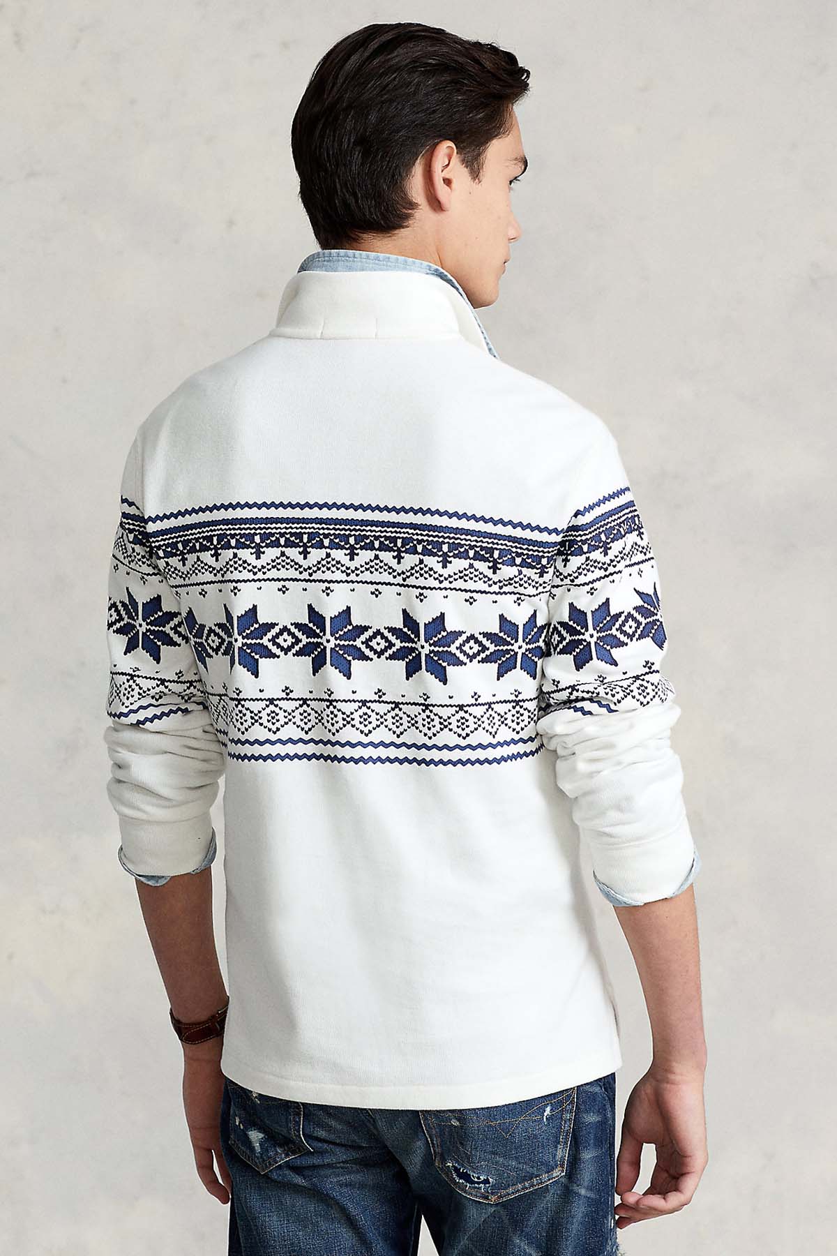 Polo Ralph Lauren Dik Yaka Yarım Fermuarlı Sweatshirt-Libas Trendy Fashion Store