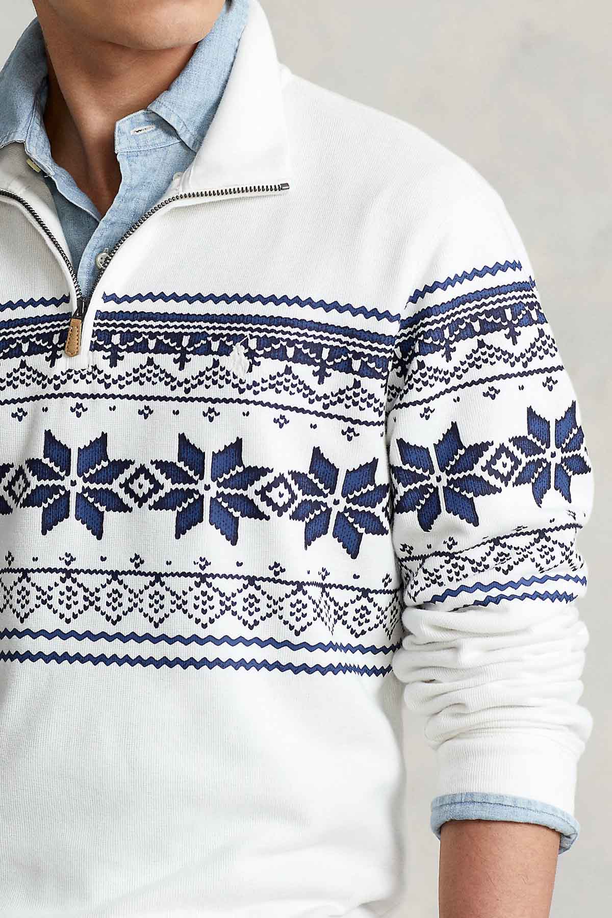Polo Ralph Lauren Dik Yaka Yarım Fermuarlı Sweatshirt-Libas Trendy Fashion Store