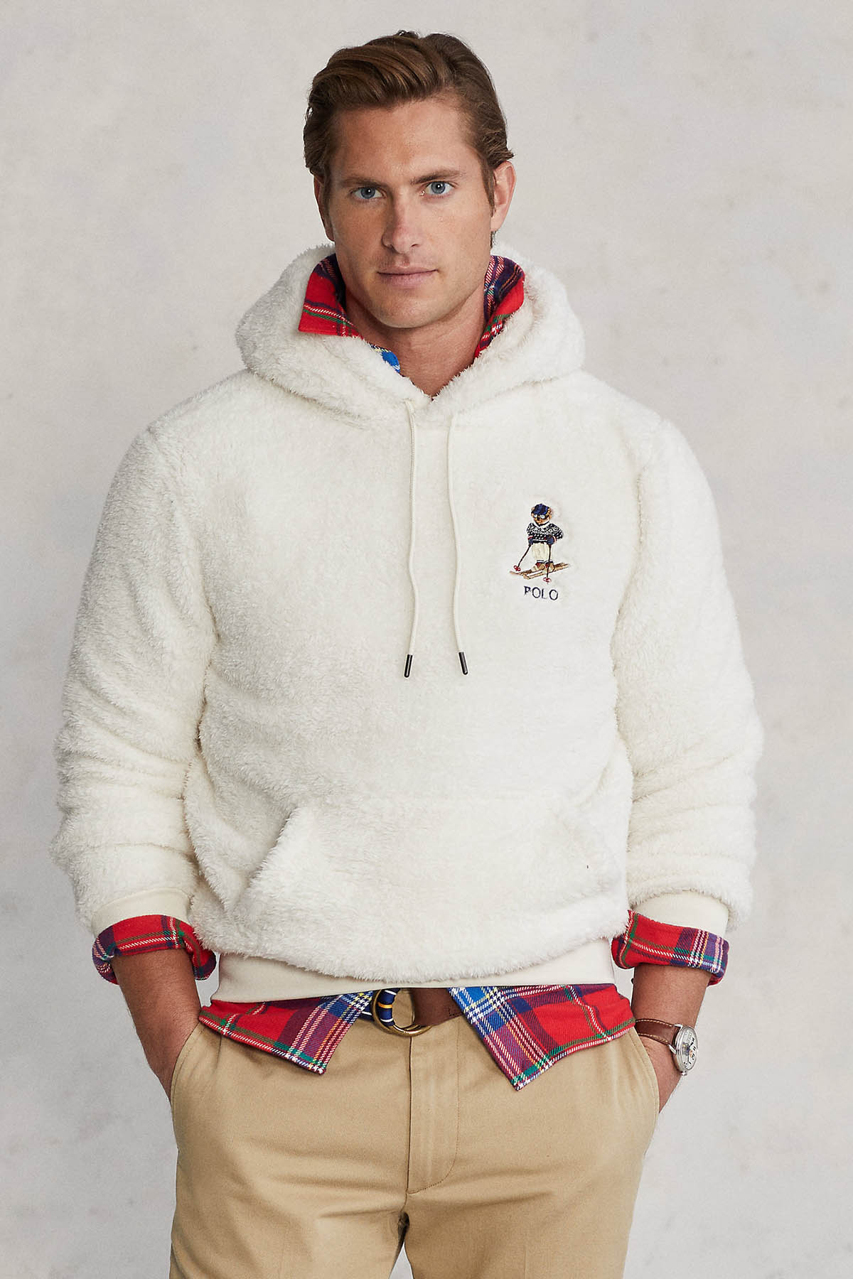 Polo Ralph Lauren Kayak Temalı Peluş Sweatshirt-Libas Trendy Fashion Store