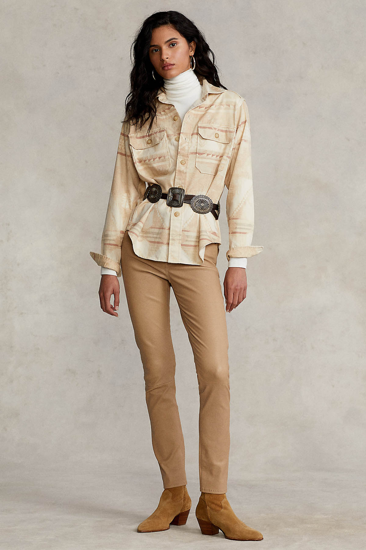 Polo Ralph Lauren Etnik Desenli Gömlek-Libas Trendy Fashion Store