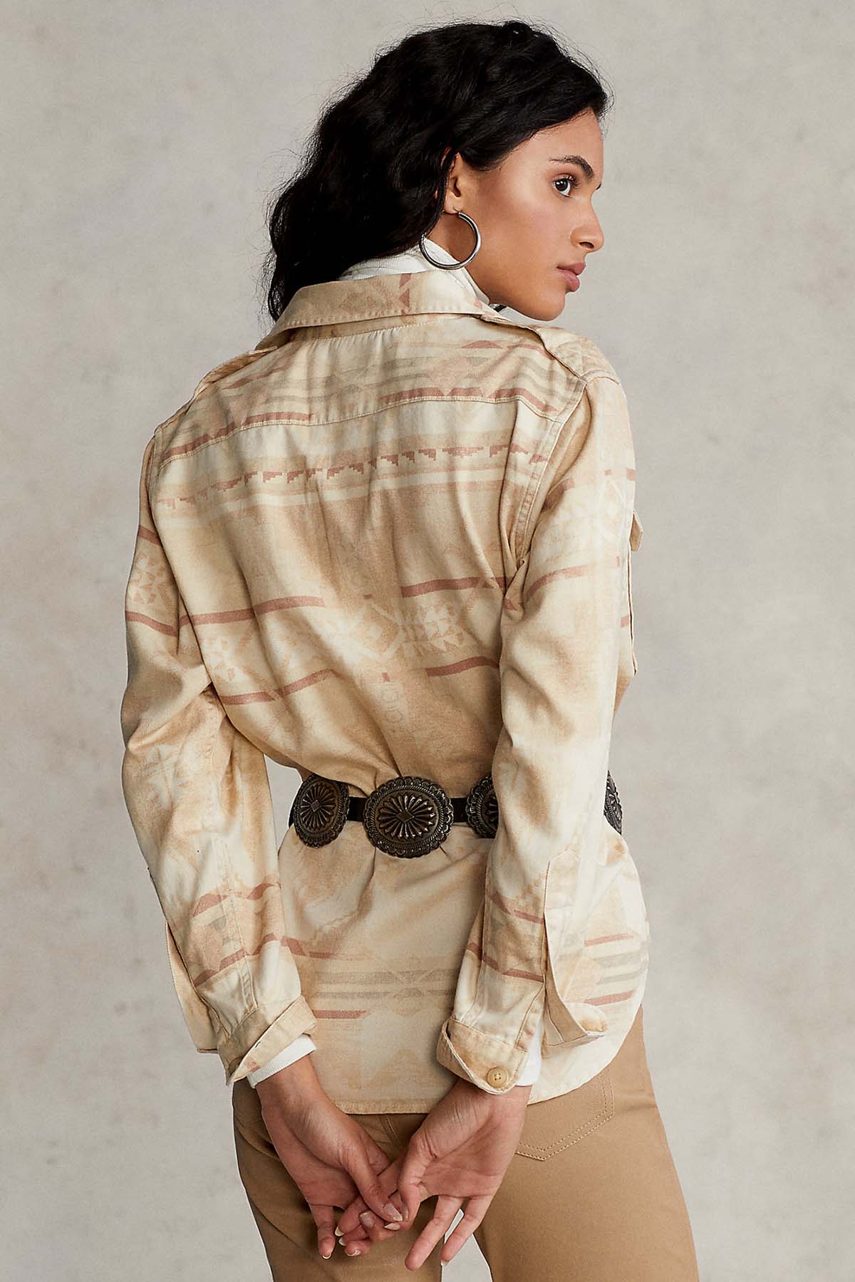 Polo Ralph Lauren Etnik Desenli Gömlek-Libas Trendy Fashion Store