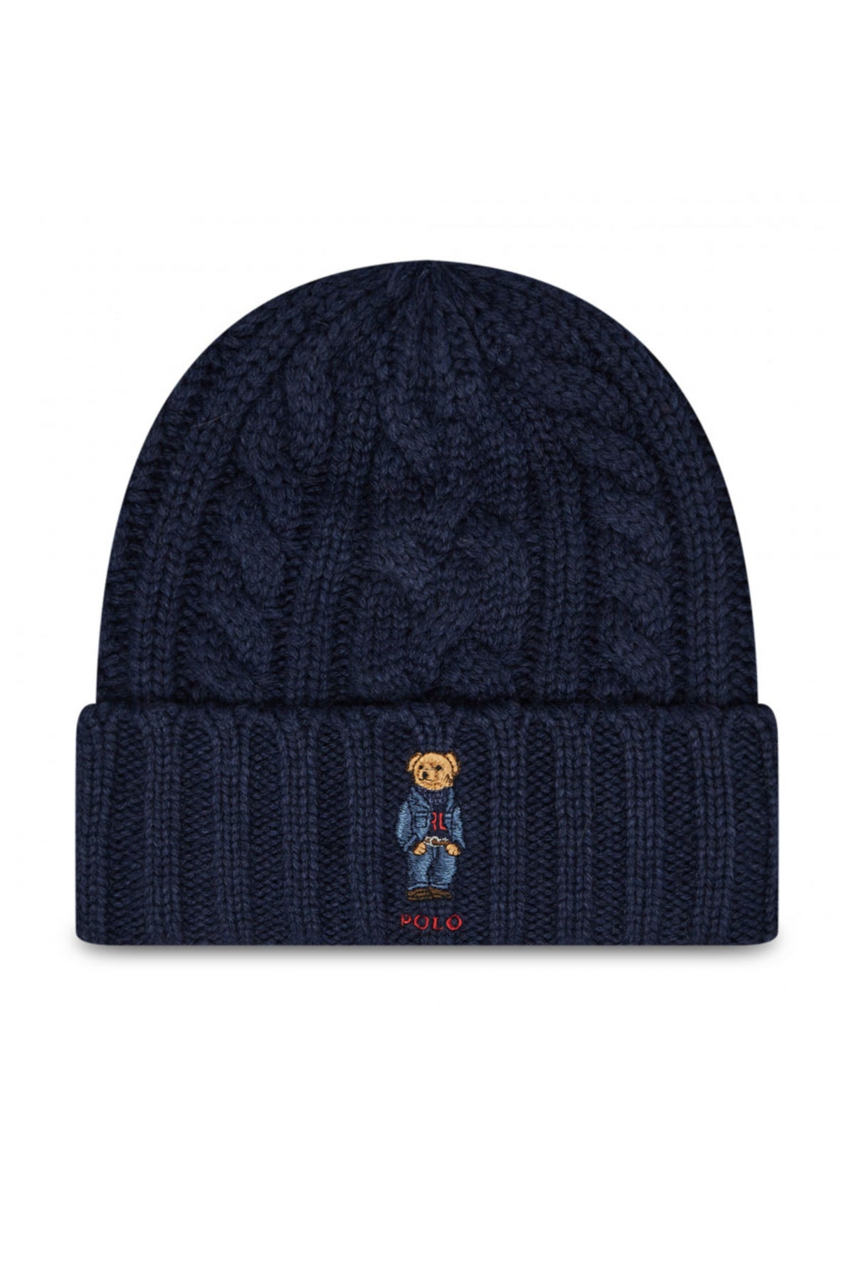 Polo Ralph Lauren Saç Örgü Polo Bear Bere-Libas Trendy Fashion Store