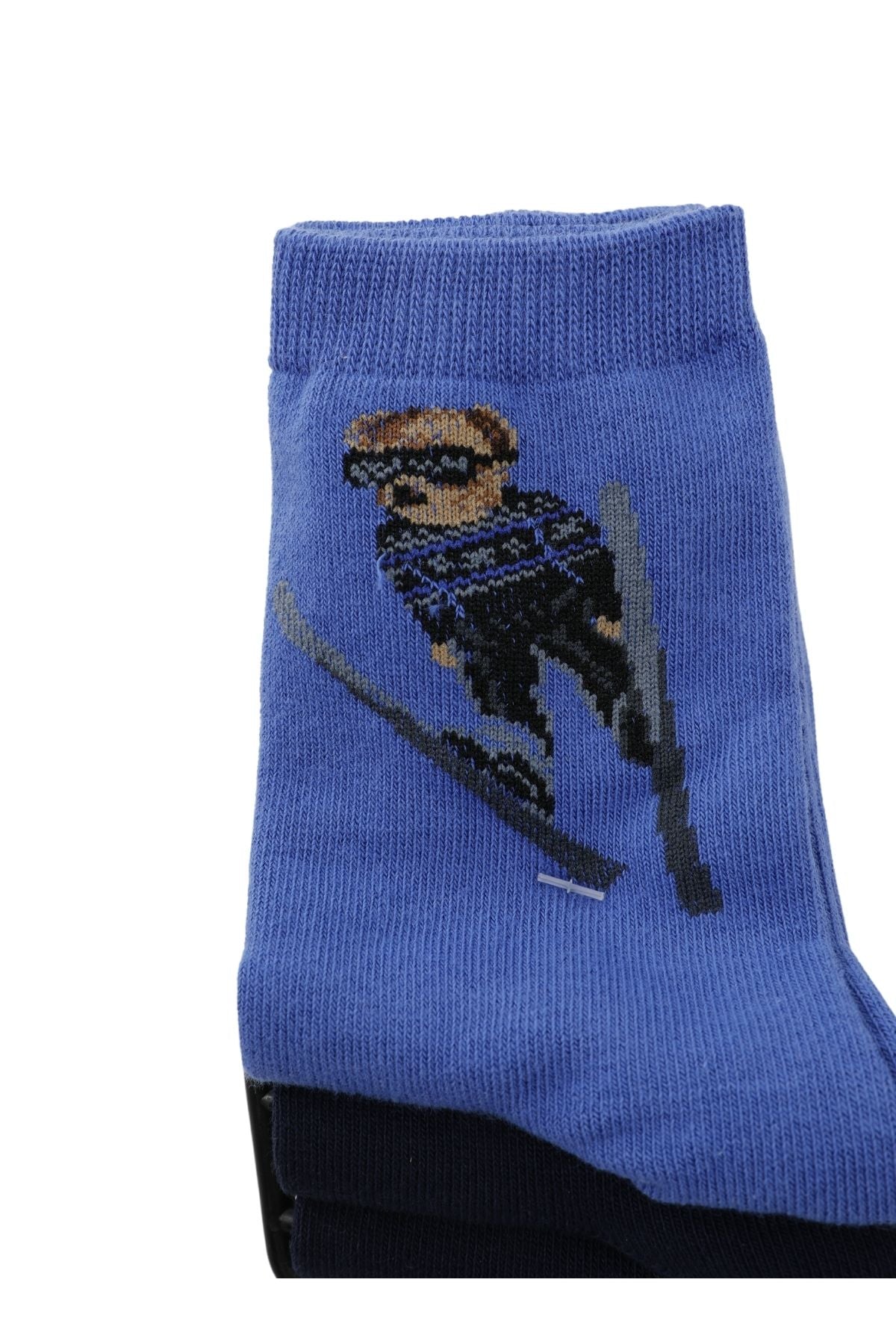 Polo Ralph Lauren Kids 4-7 Yaş Erkek Çocuk Polo Bear 3'lü Paket Çorap-Libas Trendy Fashion Store