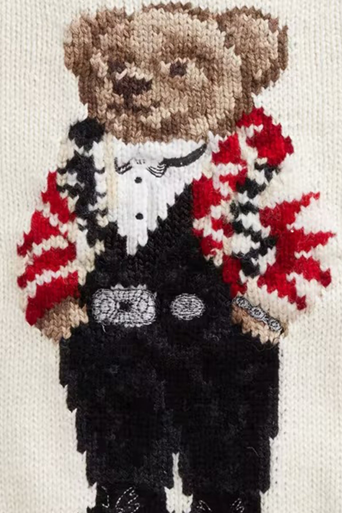 Polo Ralph Lauren Kids 6 Yaş Kız Çocuk Örgü Polo Bear Triko-Libas Trendy Fashion Store