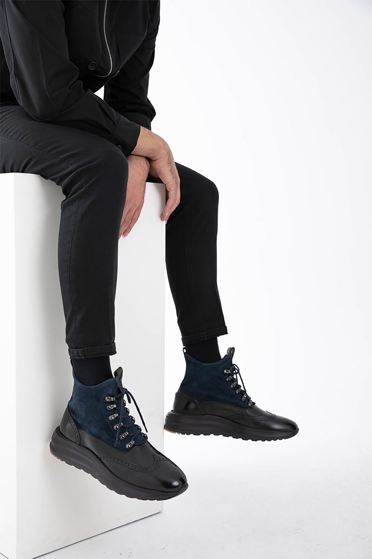 Fratelli Rossetti Deri Süet Casual Bot-Libas Trendy Fashion Store