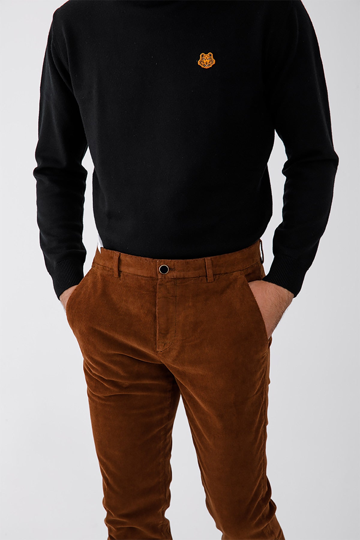 Pantaloni Torino Jungle Skinny Fit Fitilli Kadife Pantolon-Libas Trendy Fashion Store