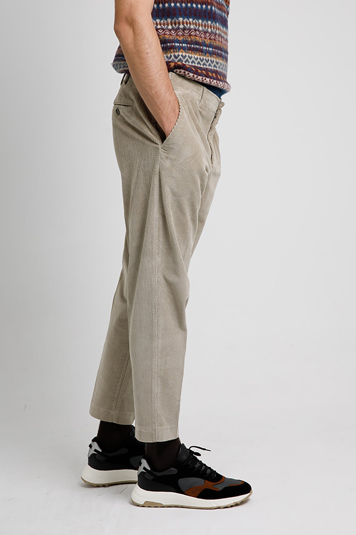 Pantaloni Torino Rebel Fit Streç Fitilli Kadife Pantolon-Libas Trendy Fashion Store