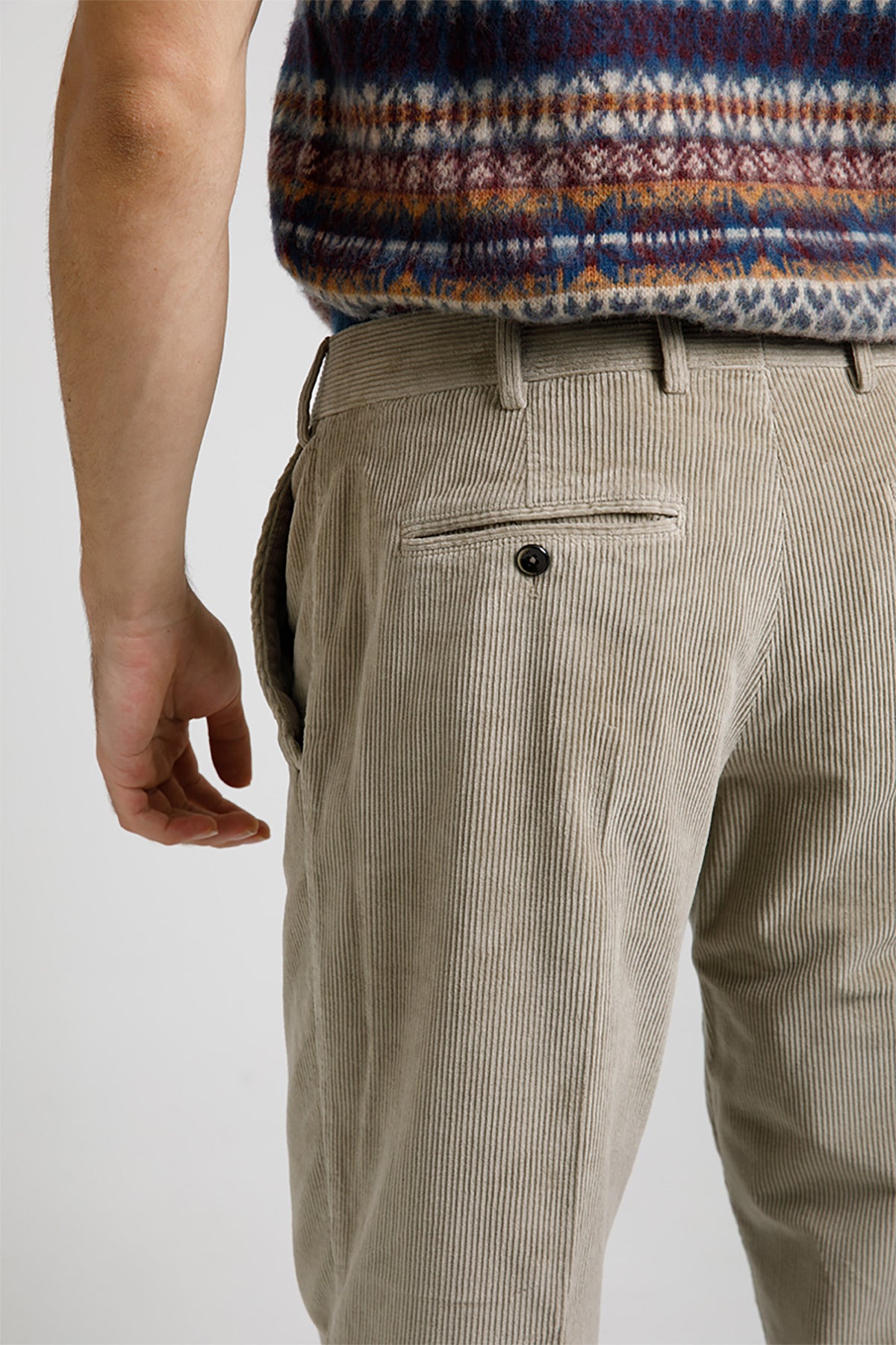 Pantaloni Torino Rebel Fit Streç Fitilli Kadife Pantolon-Libas Trendy Fashion Store