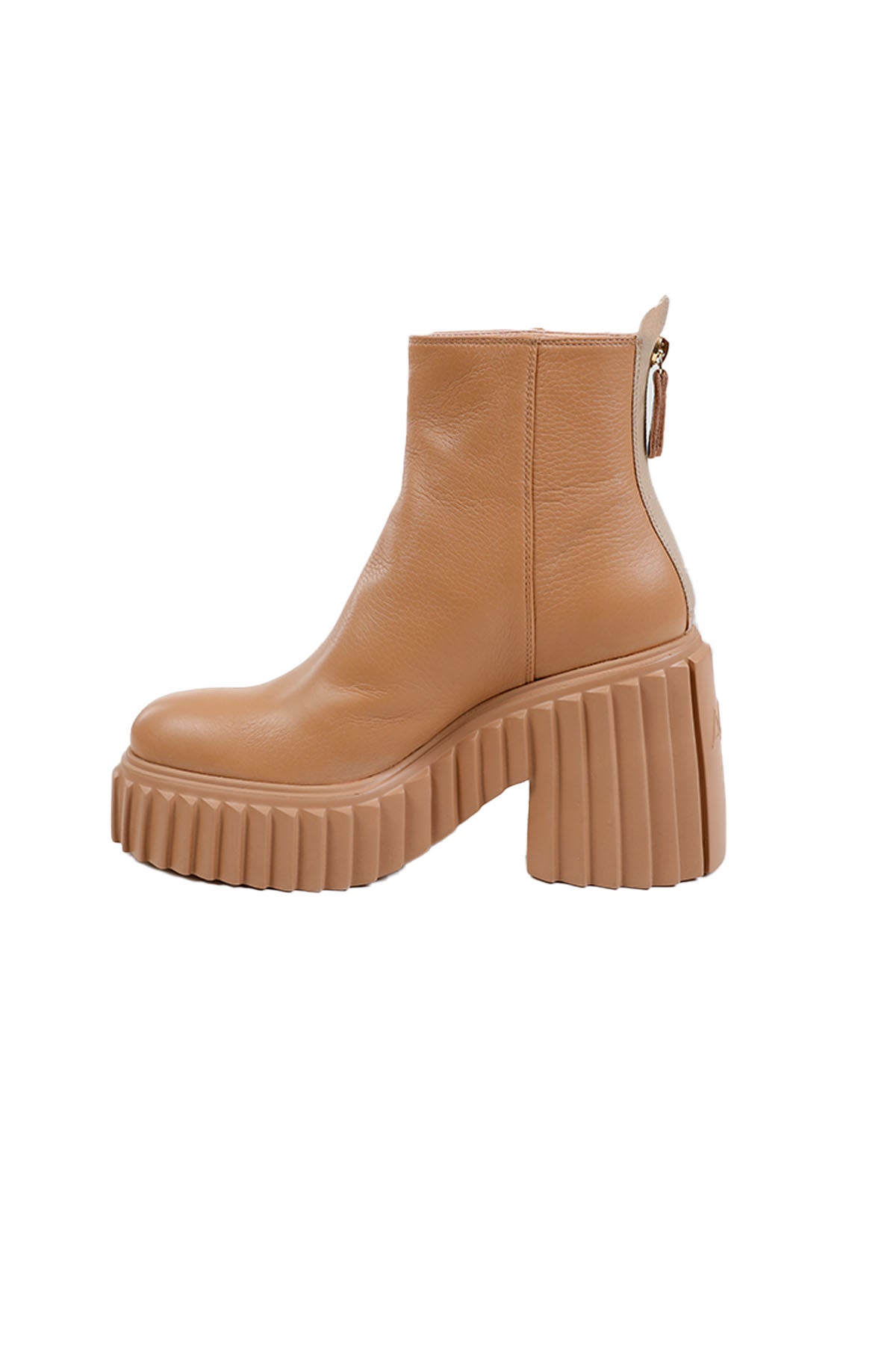 Agl Tiggy Fermuarlı Deri Bot-Libas Trendy Fashion Store