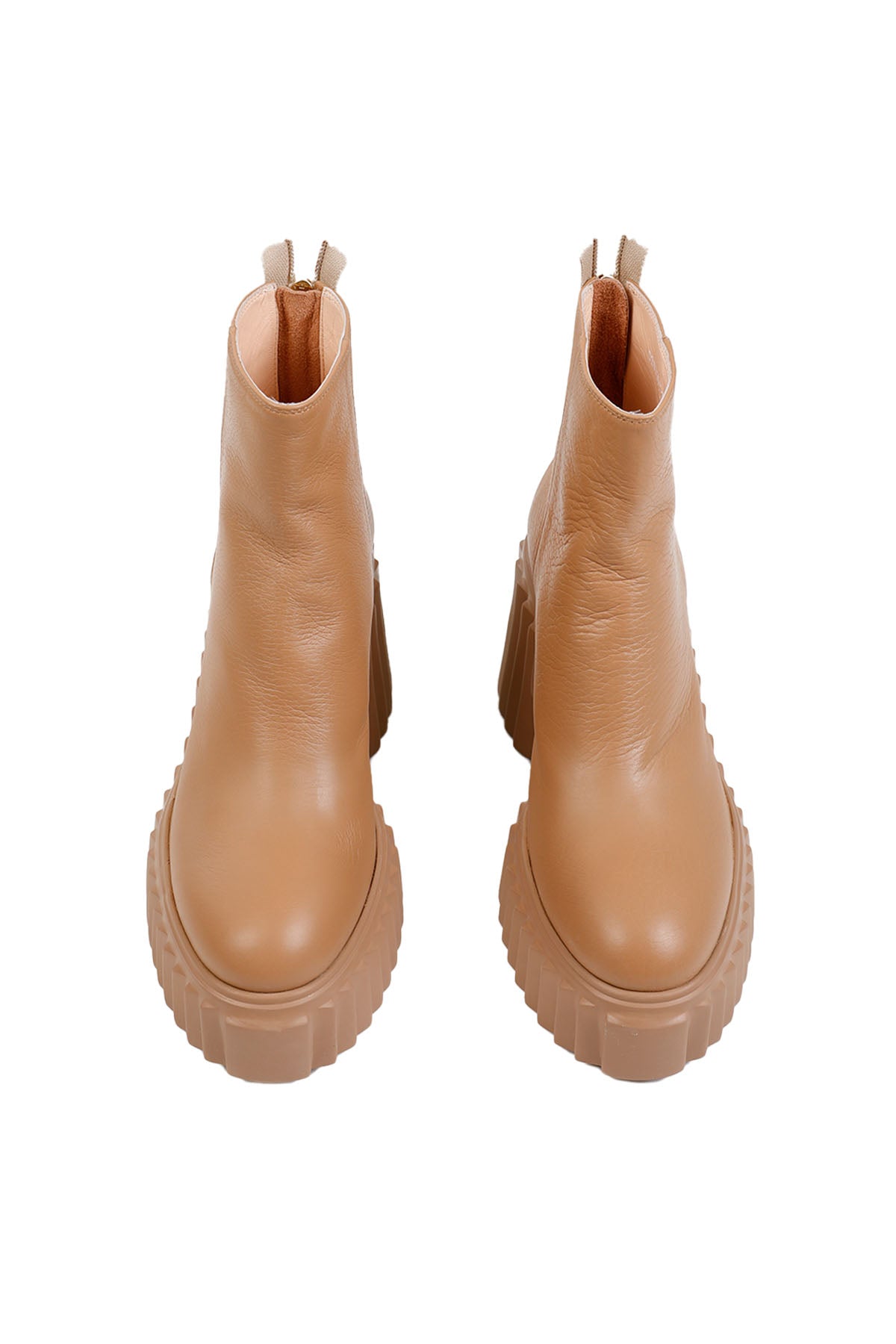 Agl Tiggy Fermuarlı Deri Bot-Libas Trendy Fashion Store