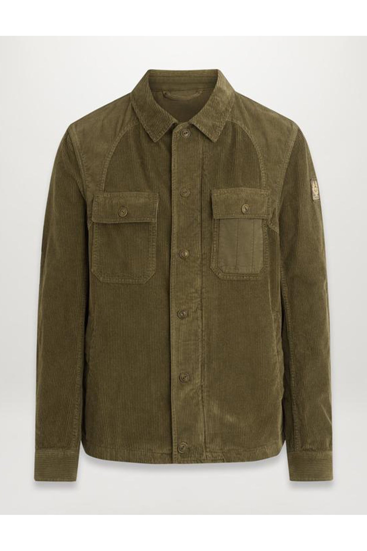 Belstaff Rake Cep Detaylı Fitilli Kadife Gömlek Ceket-Libas Trendy Fashion Store