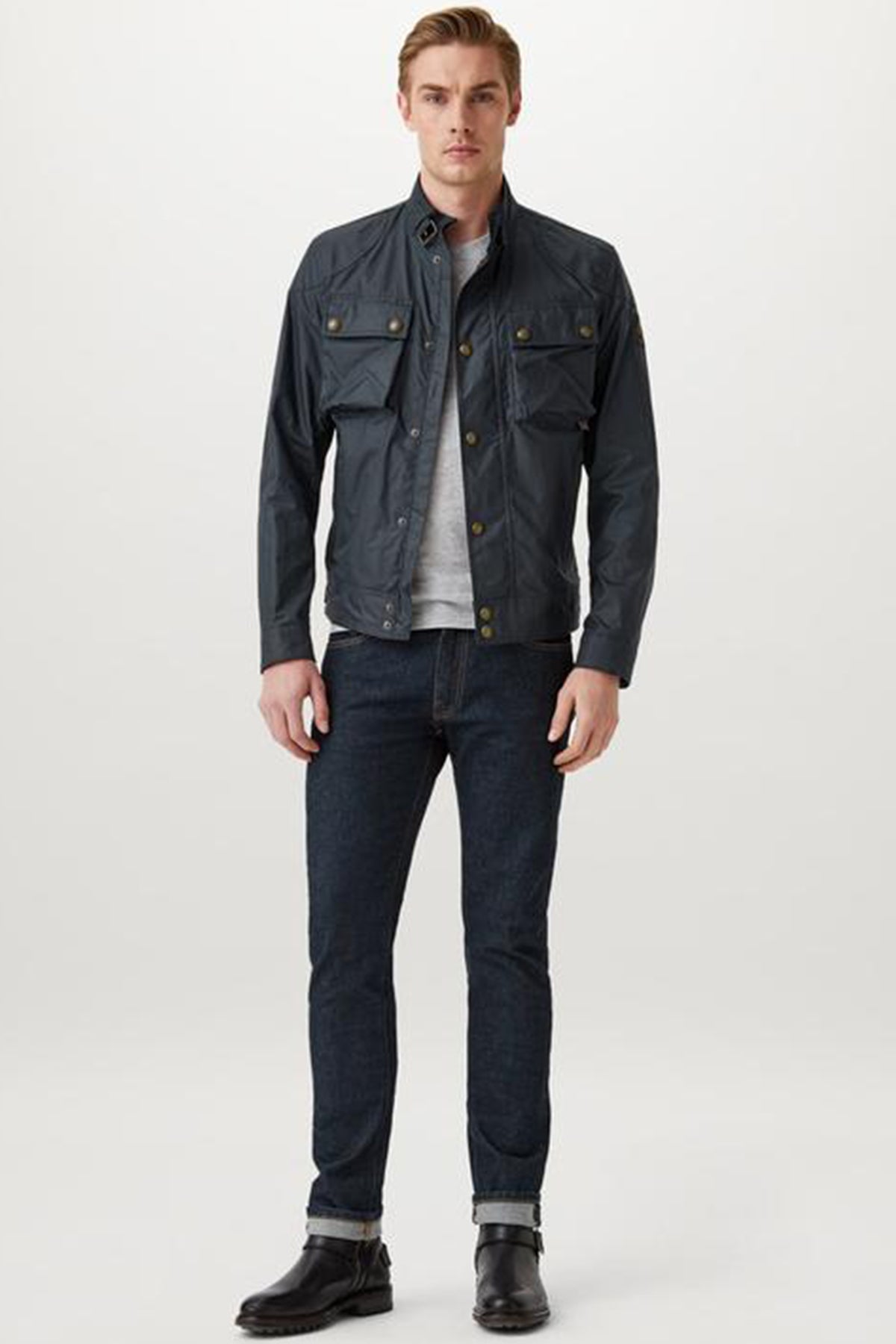 Belstaff Icon Racemaster Slim Fit Mont-Libas Trendy Fashion Store